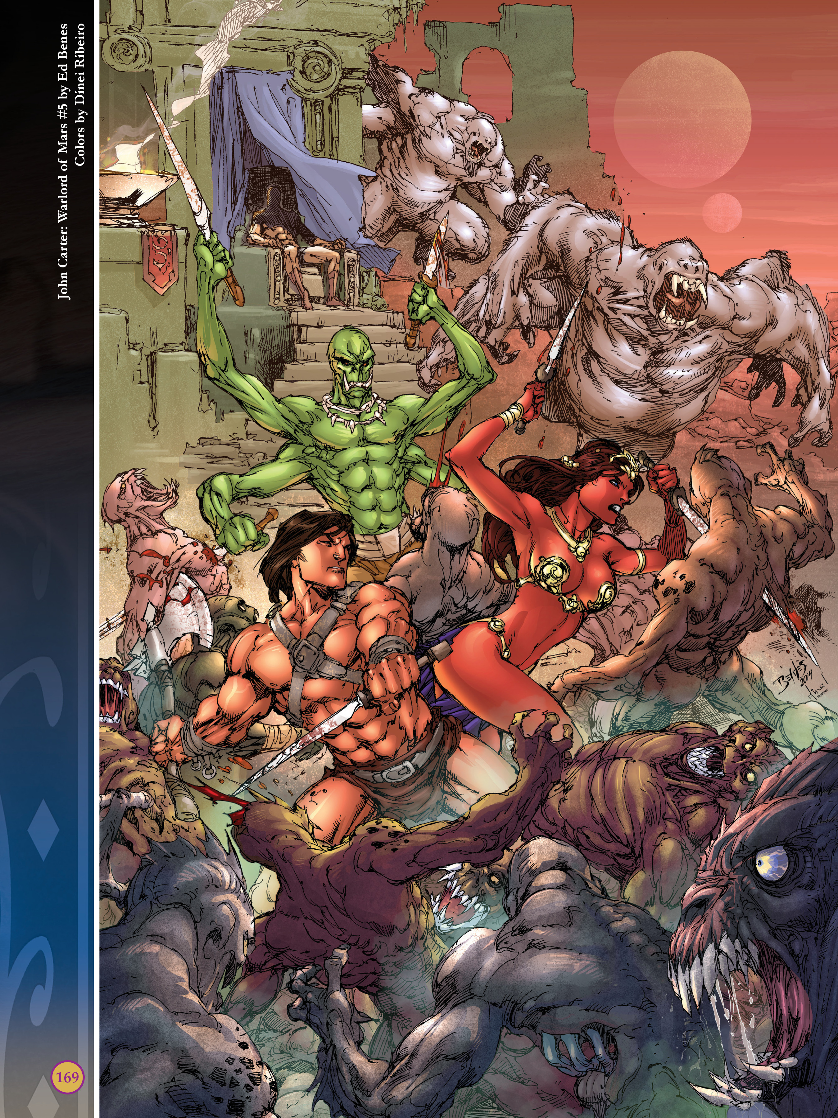 Read online The Art of Dejah Thoris and the Worlds of Mars comic -  Issue # TPB 2 (Part 2) - 68
