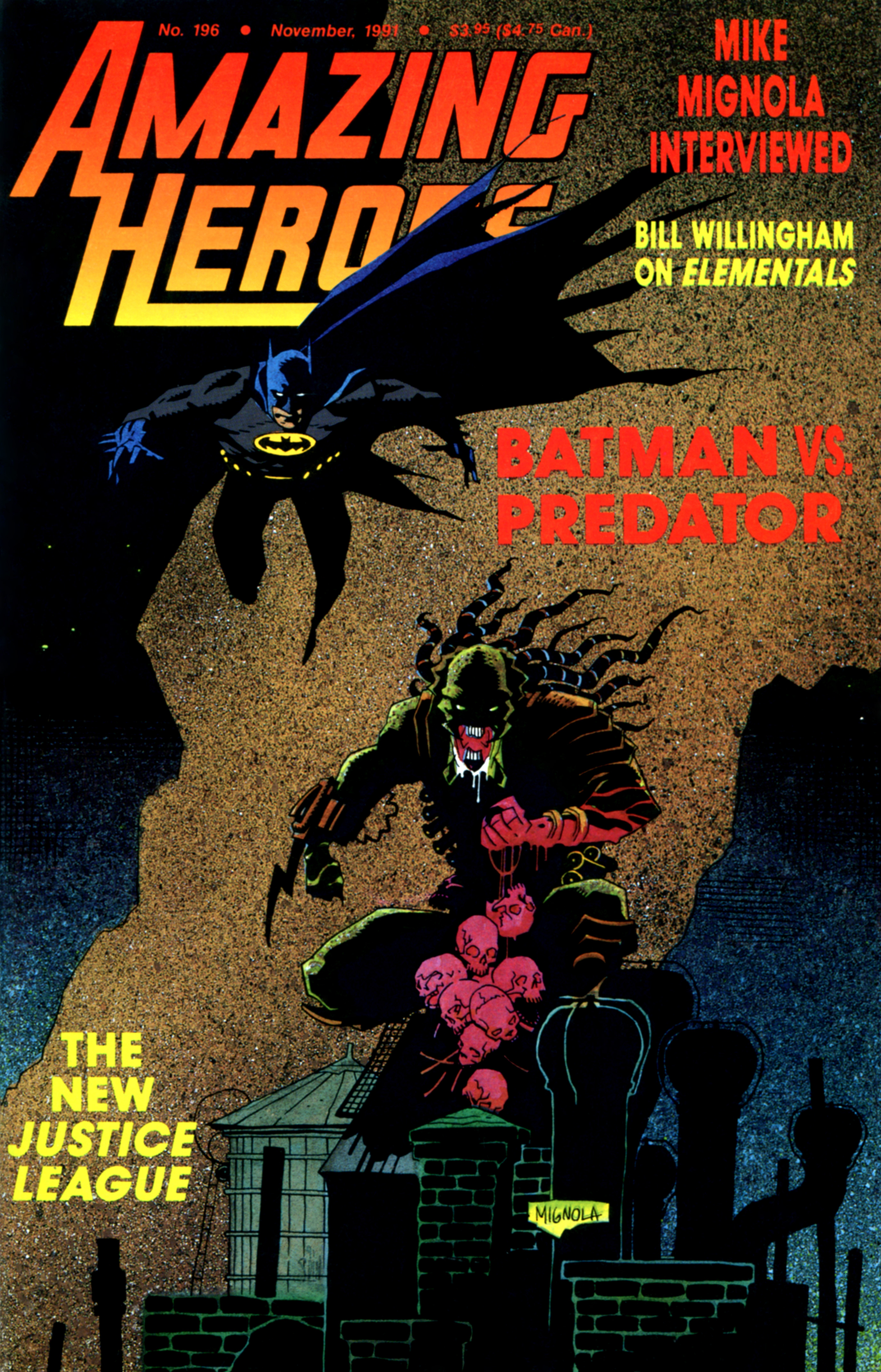 Read online Amazing Heroes comic -  Issue #196 - 1