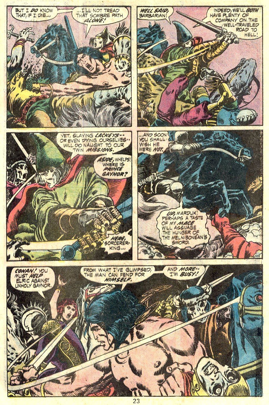 Read online Giant-Size Conan comic -  Issue #5 - 25