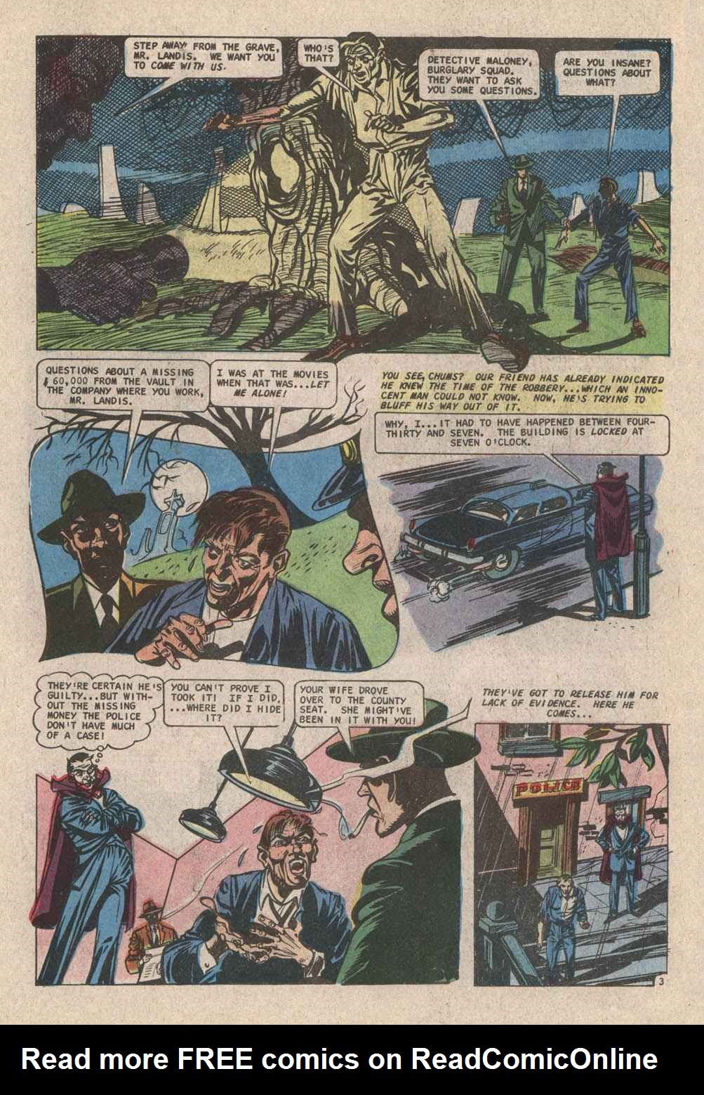 Read online Beyond the Grave (1983) comic -  Issue #16 - 20