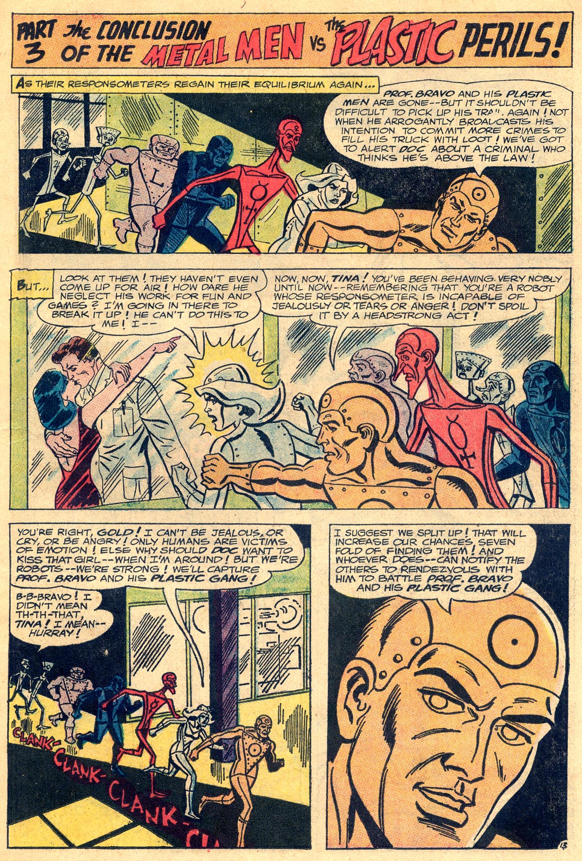 Read online Metal Men (1963) comic -  Issue #21 - 19