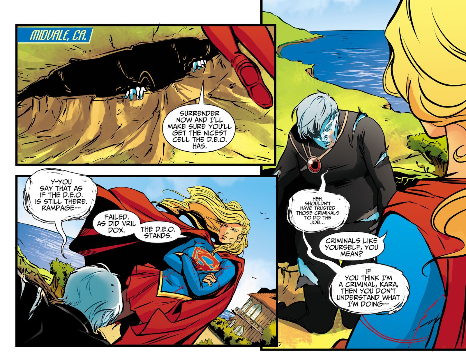 Adventures of Supergirl issue 13 - Page 7