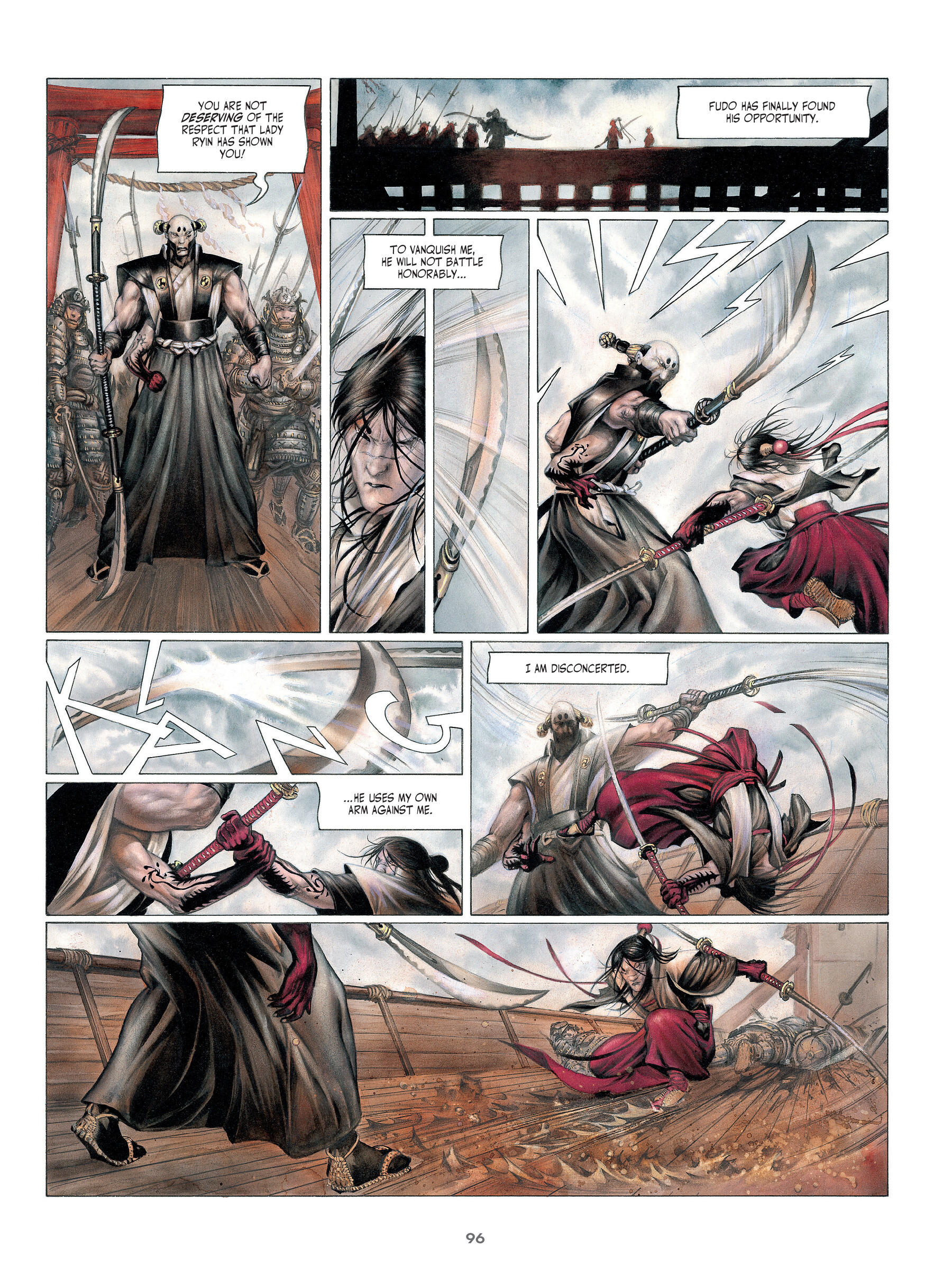 Read online Legends of the Pierced Veil: The Scarlet Blades comic -  Issue # TPB (Part 1) - 96