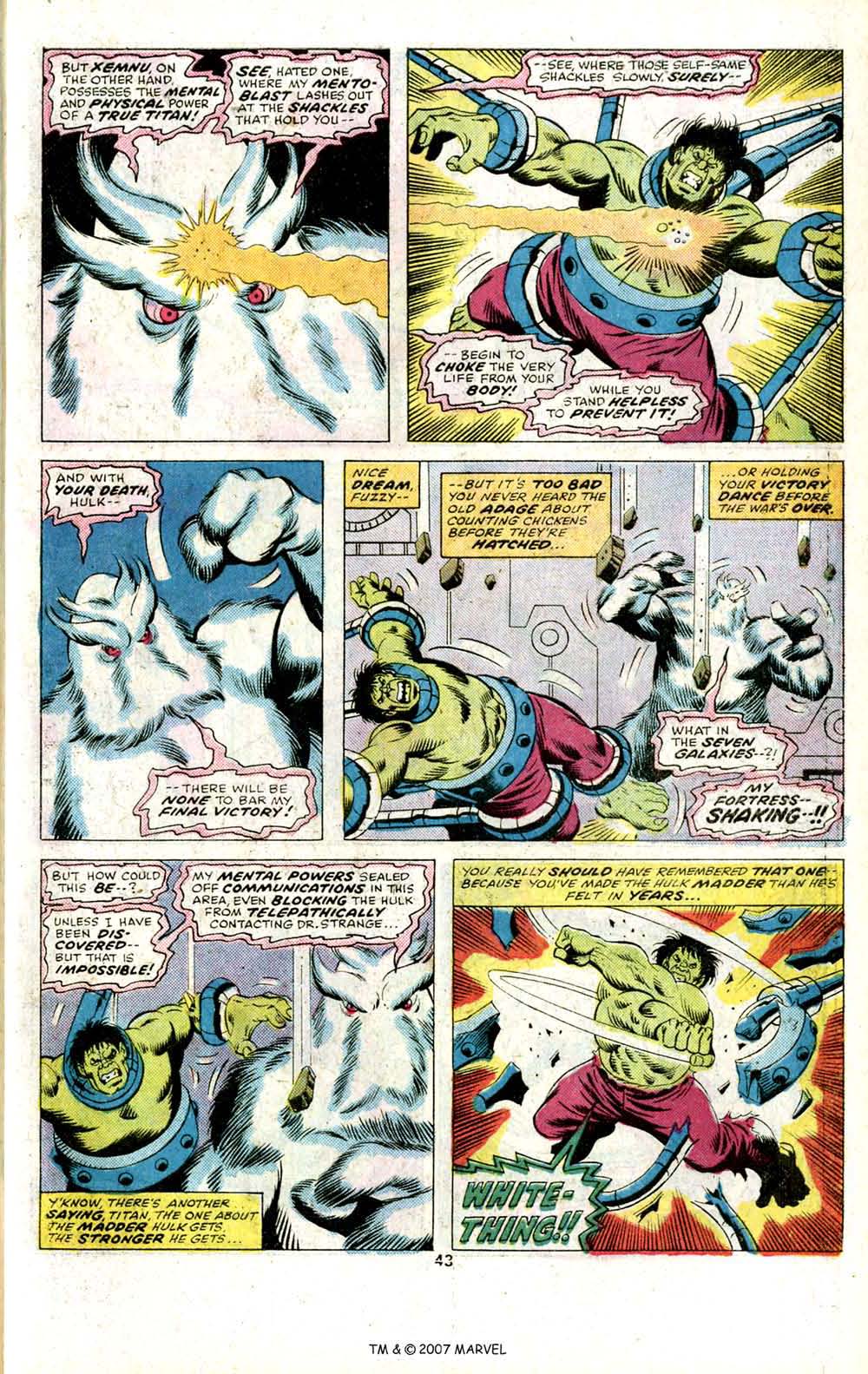 Read online The Incredible Hulk Annual comic -  Issue #5 - 45