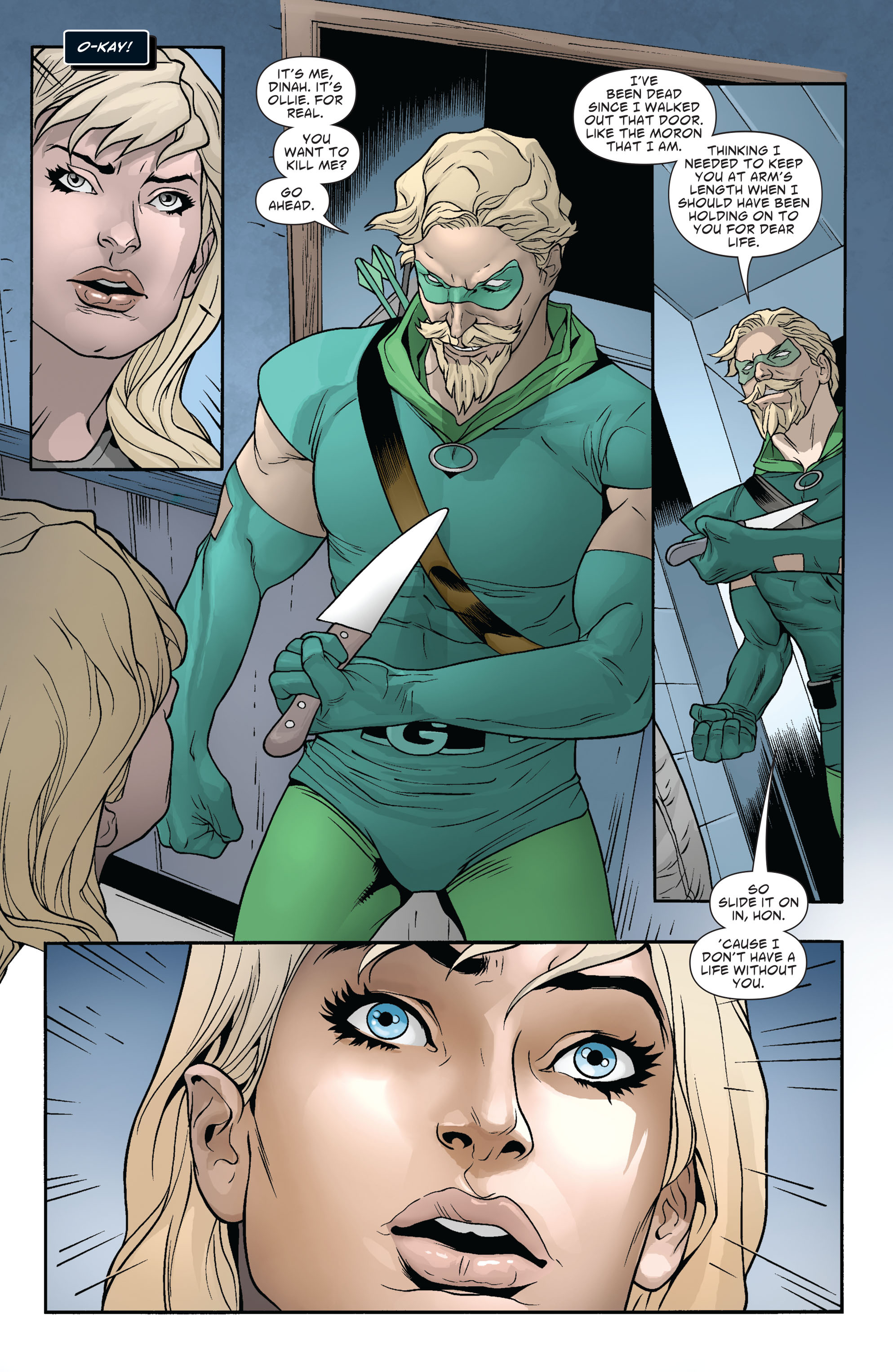 Read online Green Arrow/Black Canary comic -  Issue #26 - 21