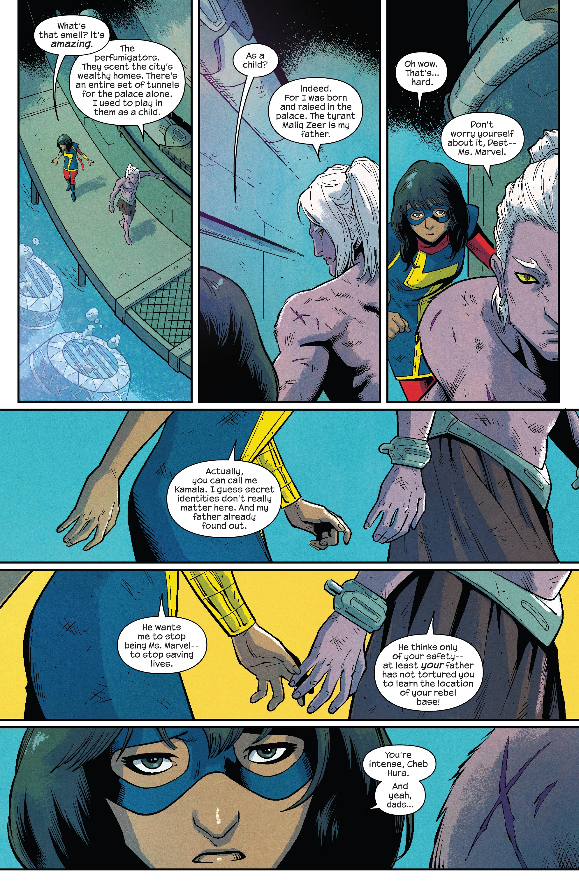 Read online Magnificent Ms. Marvel comic -  Issue #4 - 8