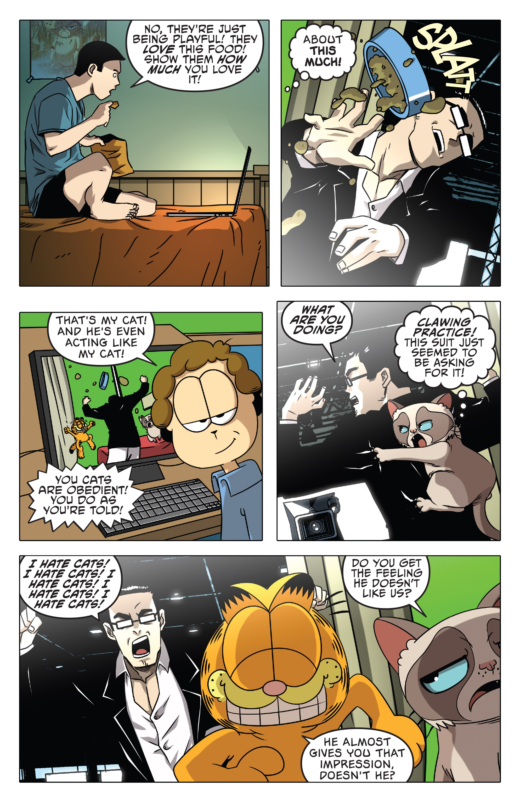 Read online Grumpy Cat/Garfield comic -  Issue #3 - 21