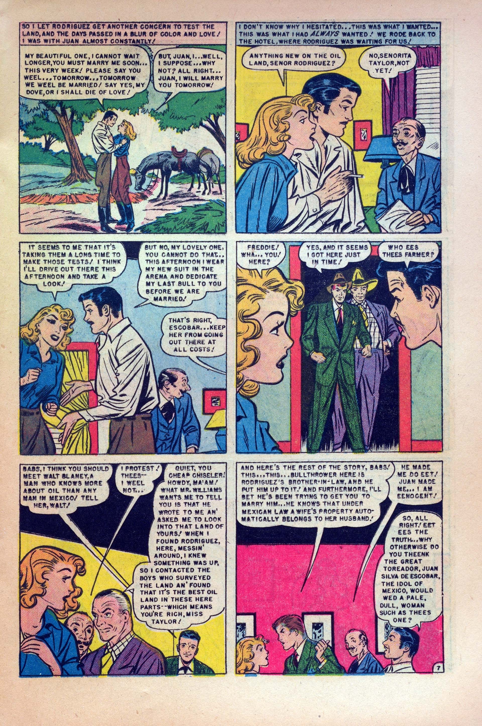 Read online My Love (1949) comic -  Issue #1 - 17