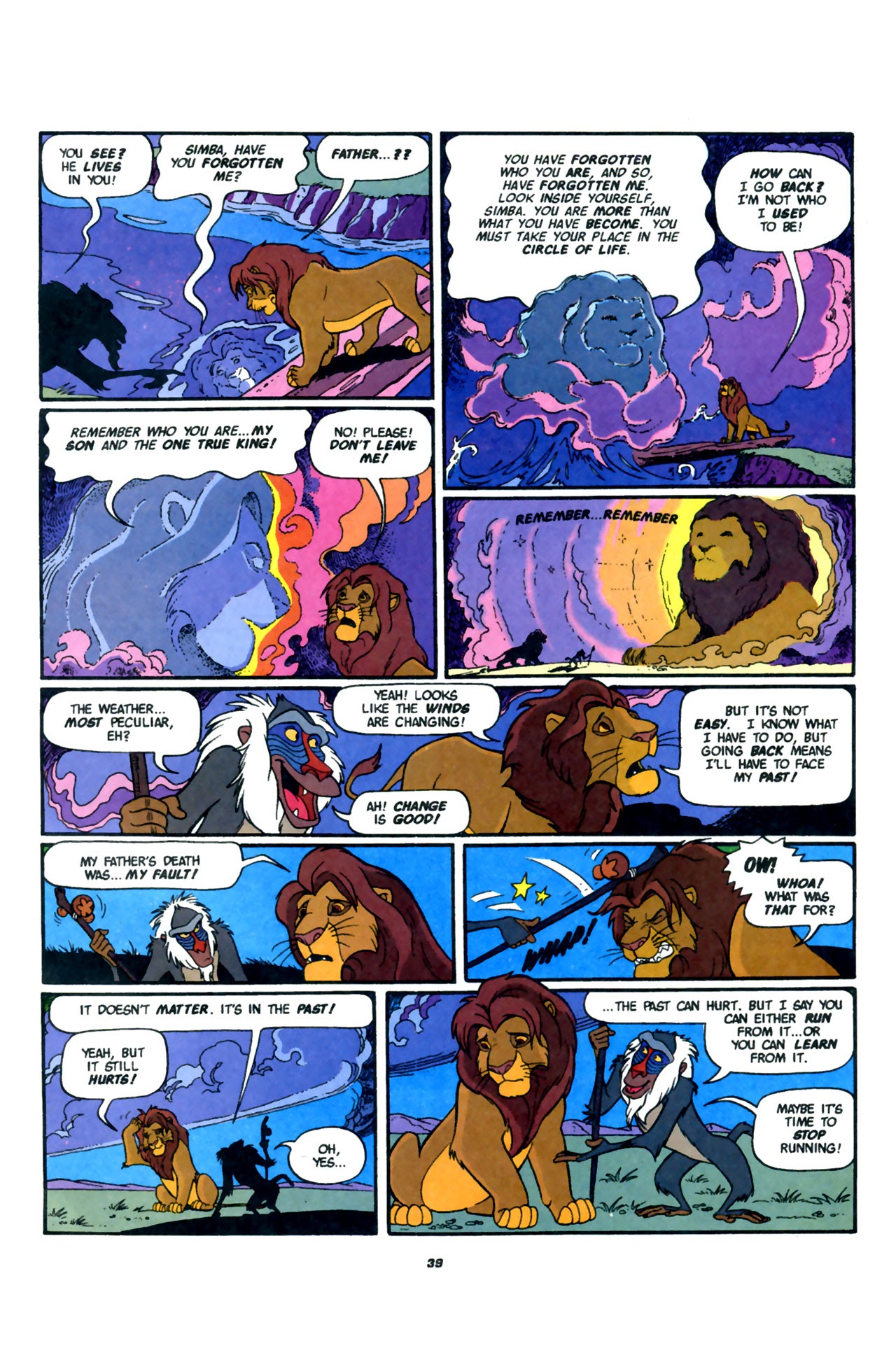 Read online Disney's The Lion King comic -  Issue #1 - 41