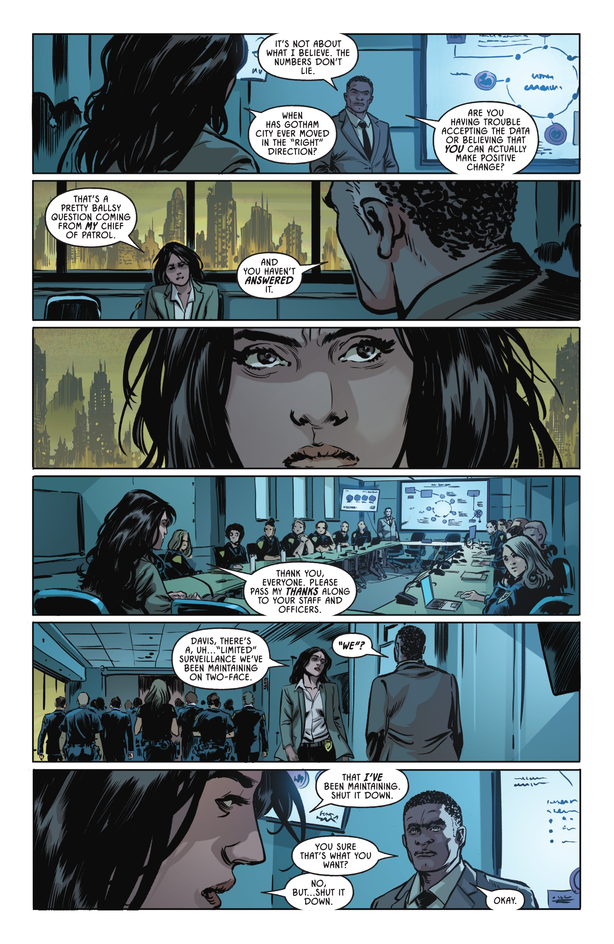 Read online GCPD: The Blue Wall comic -  Issue #4 - 10