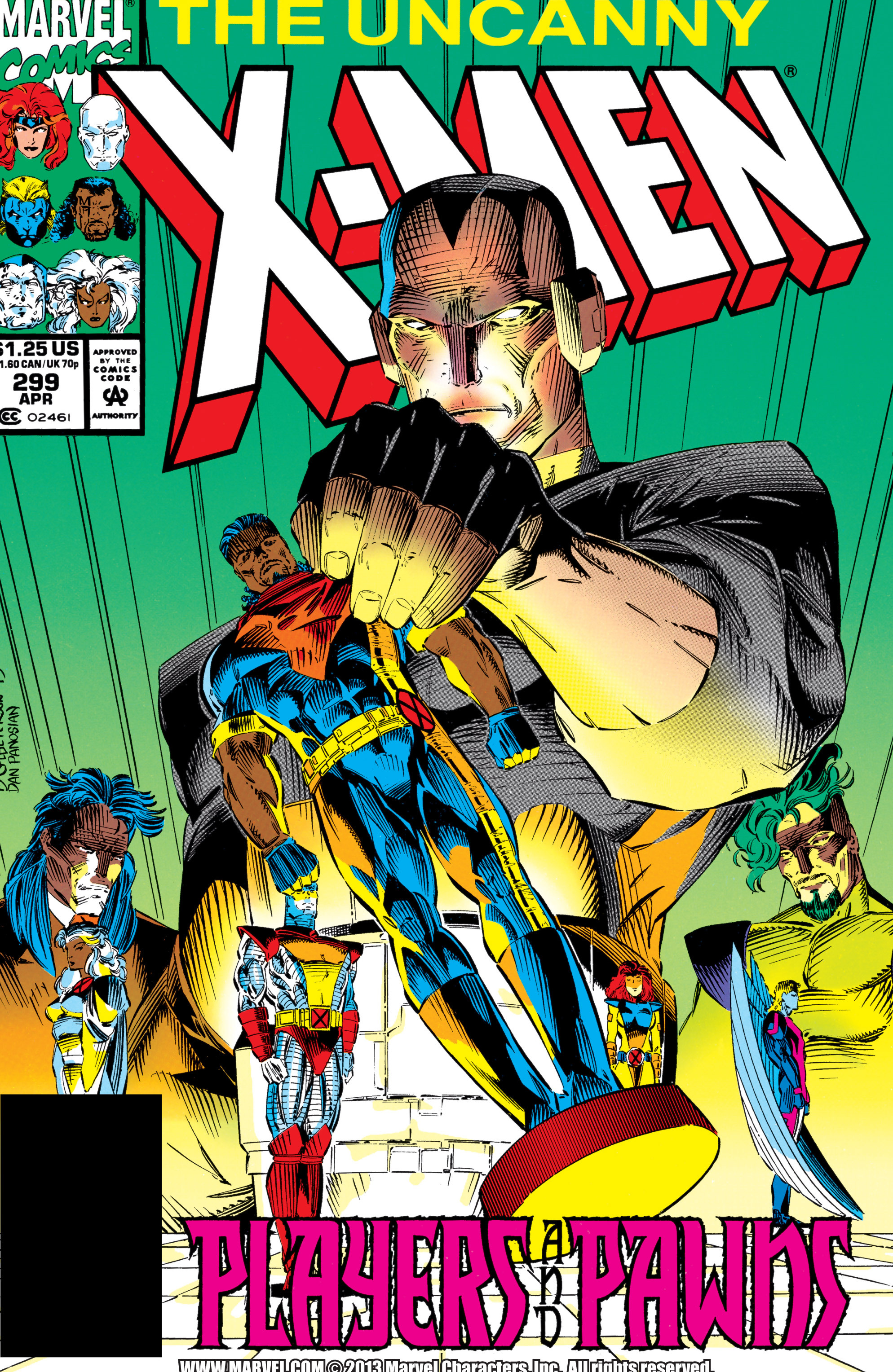 Read online Uncanny X-Men (1963) comic -  Issue #299 - 1