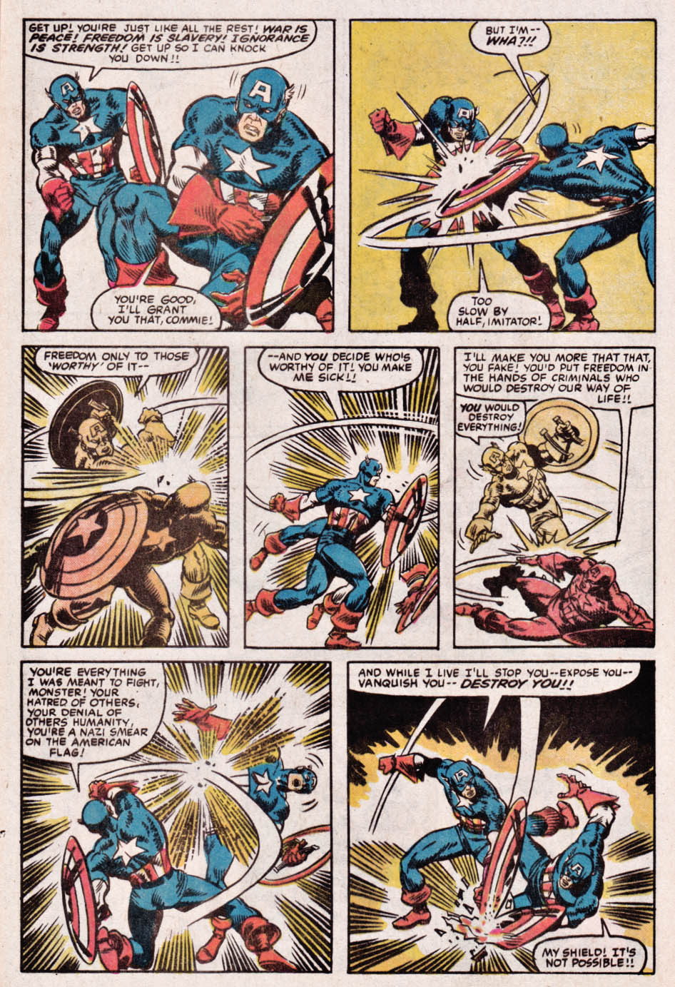 Read online What If? (1977) comic -  Issue #44 - Captain America were revived today - 36