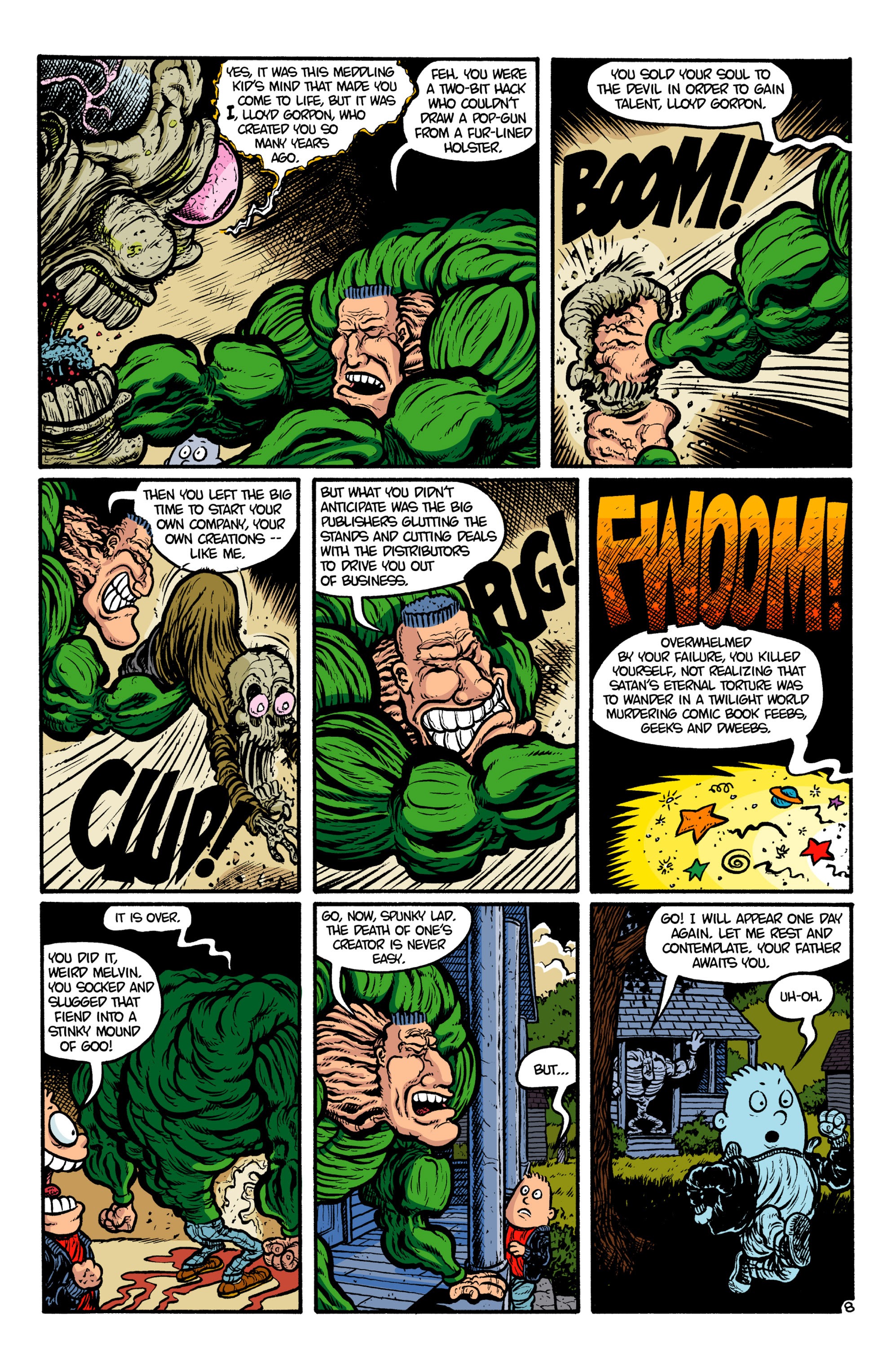 Read online Weird Melvin comic -  Issue #5 - 21