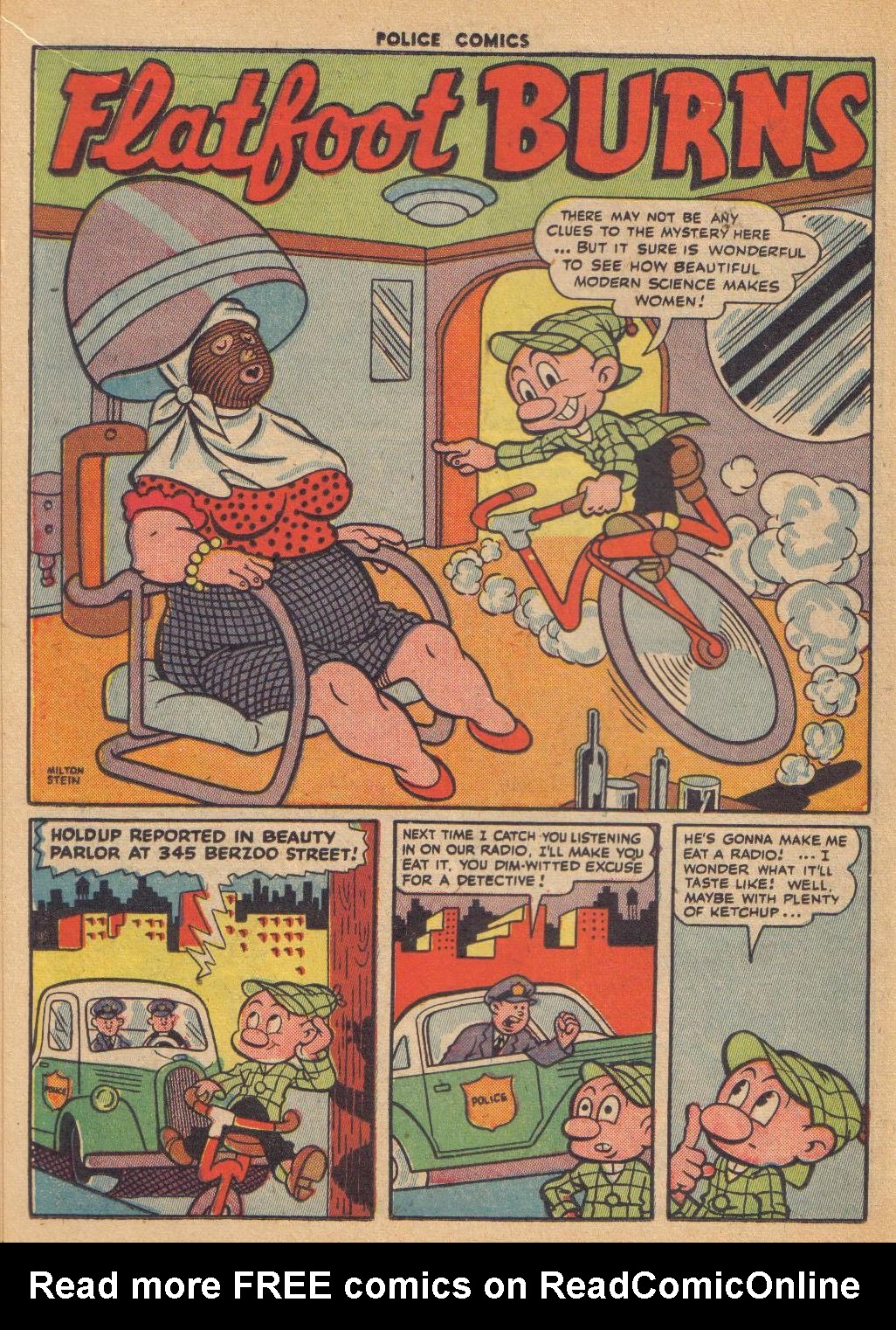 Read online Police Comics comic -  Issue #36 - 18