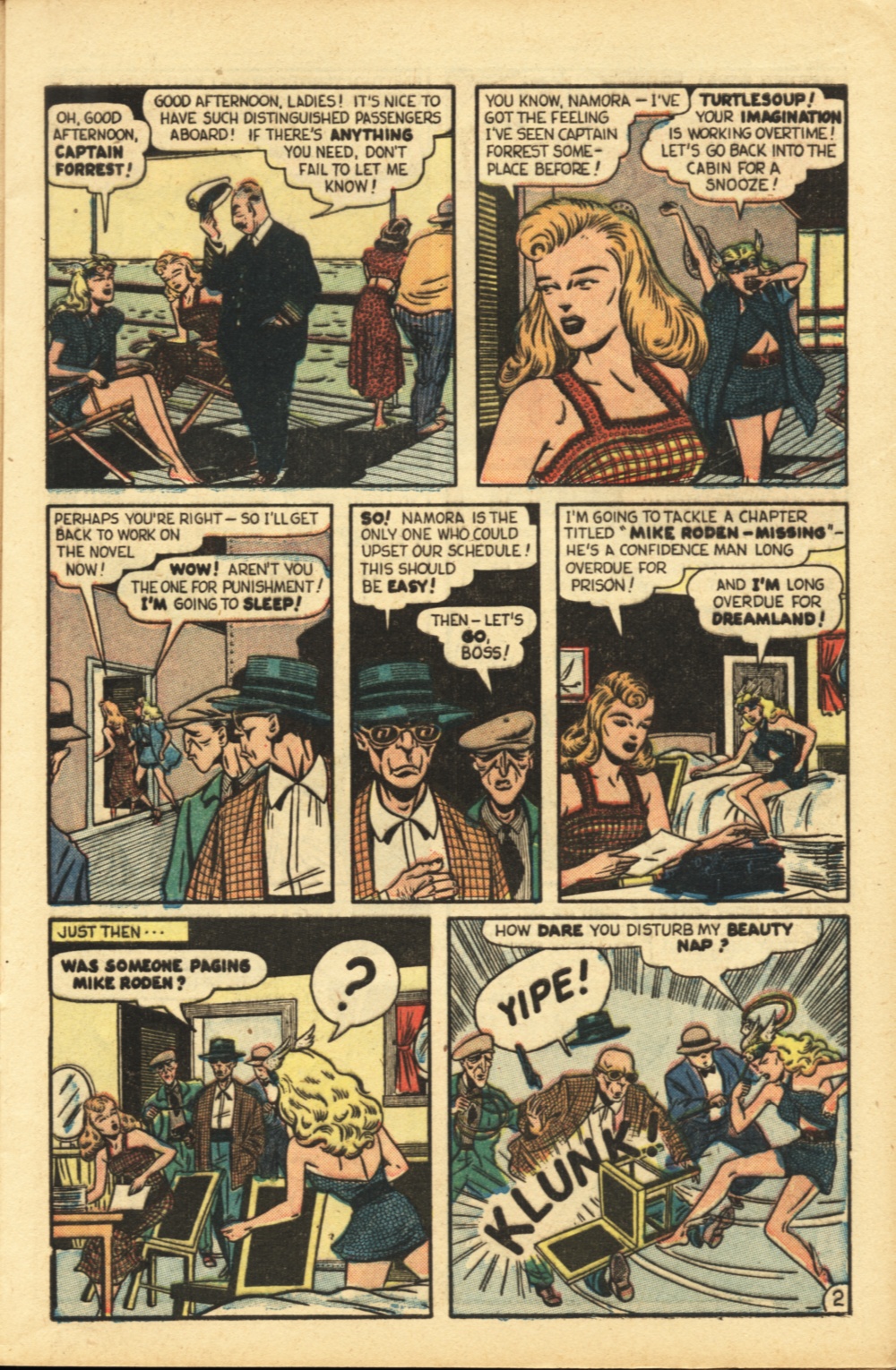 Read online Marvel Mystery Comics comic -  Issue #91 - 12