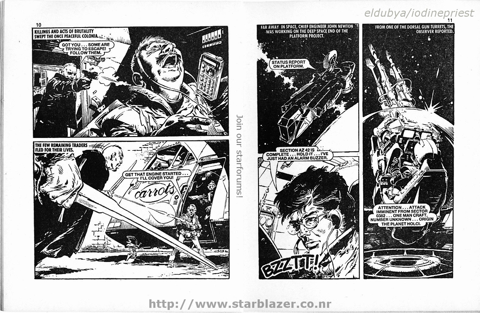 Read online Starblazer comic -  Issue #188 - 7