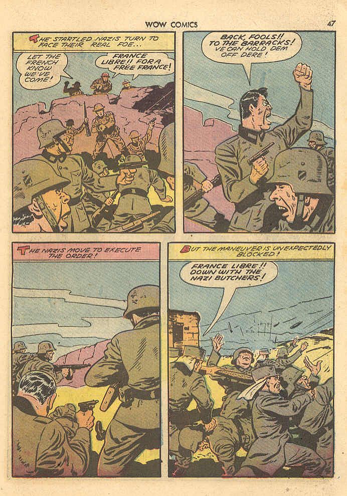 Read online Wow Comics comic -  Issue #12 - 47