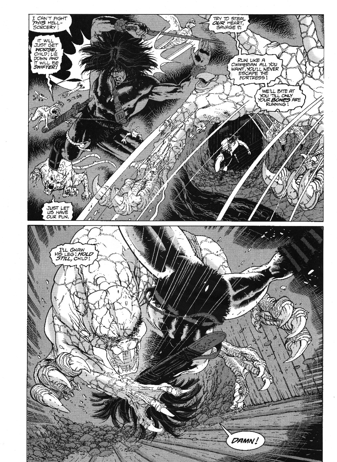 Read online Conan the Savage comic -  Issue #8 - 41