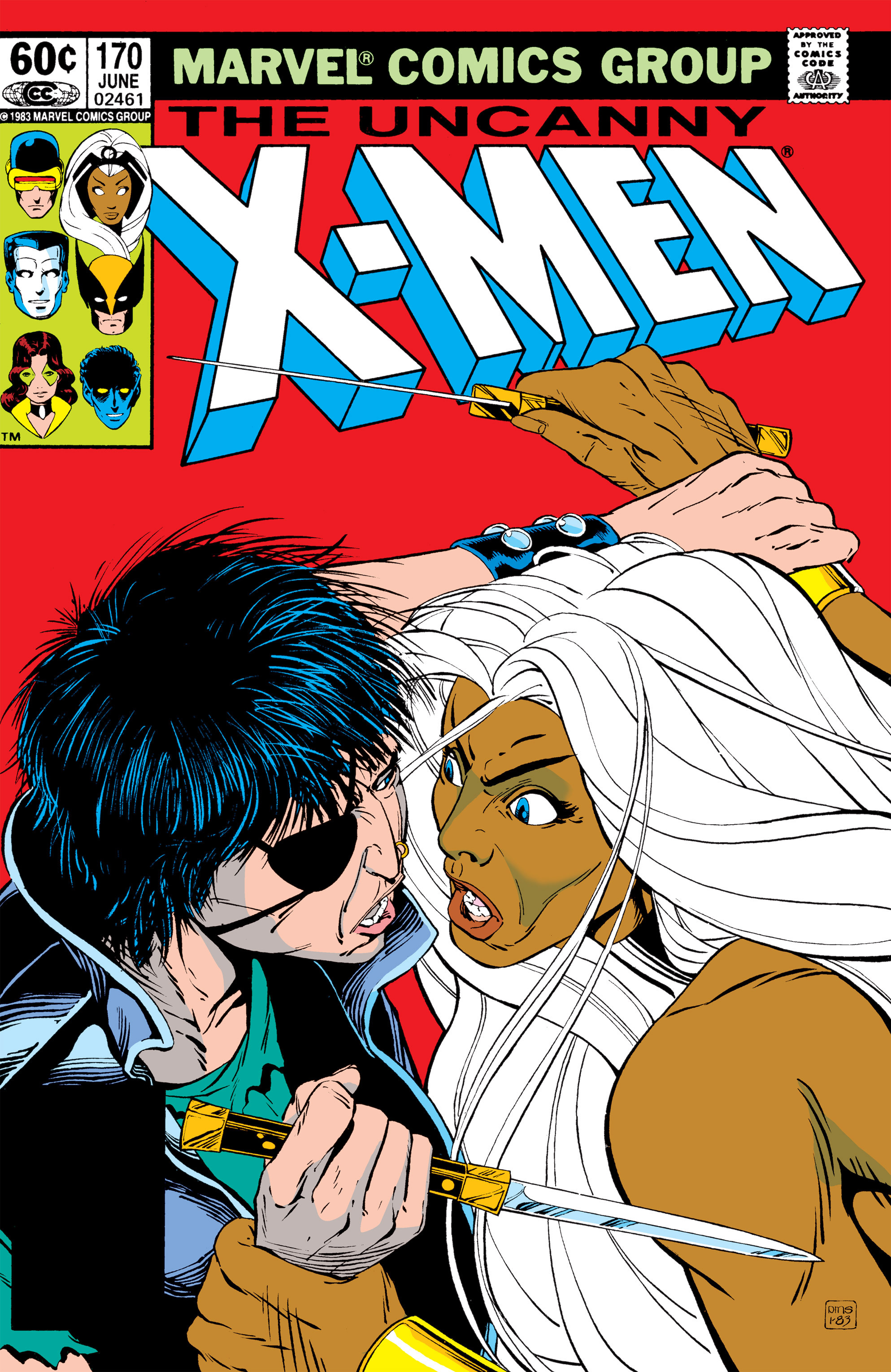 Read online Uncanny X-Men (1963) comic -  Issue #170 - 1