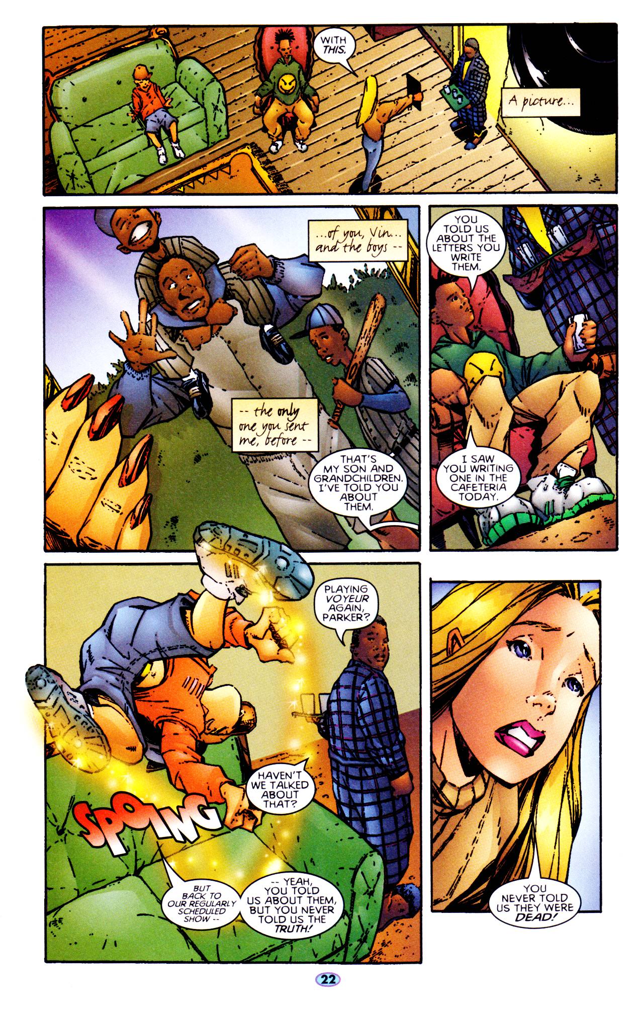 Read online Troublemakers comic -  Issue #1 - 19