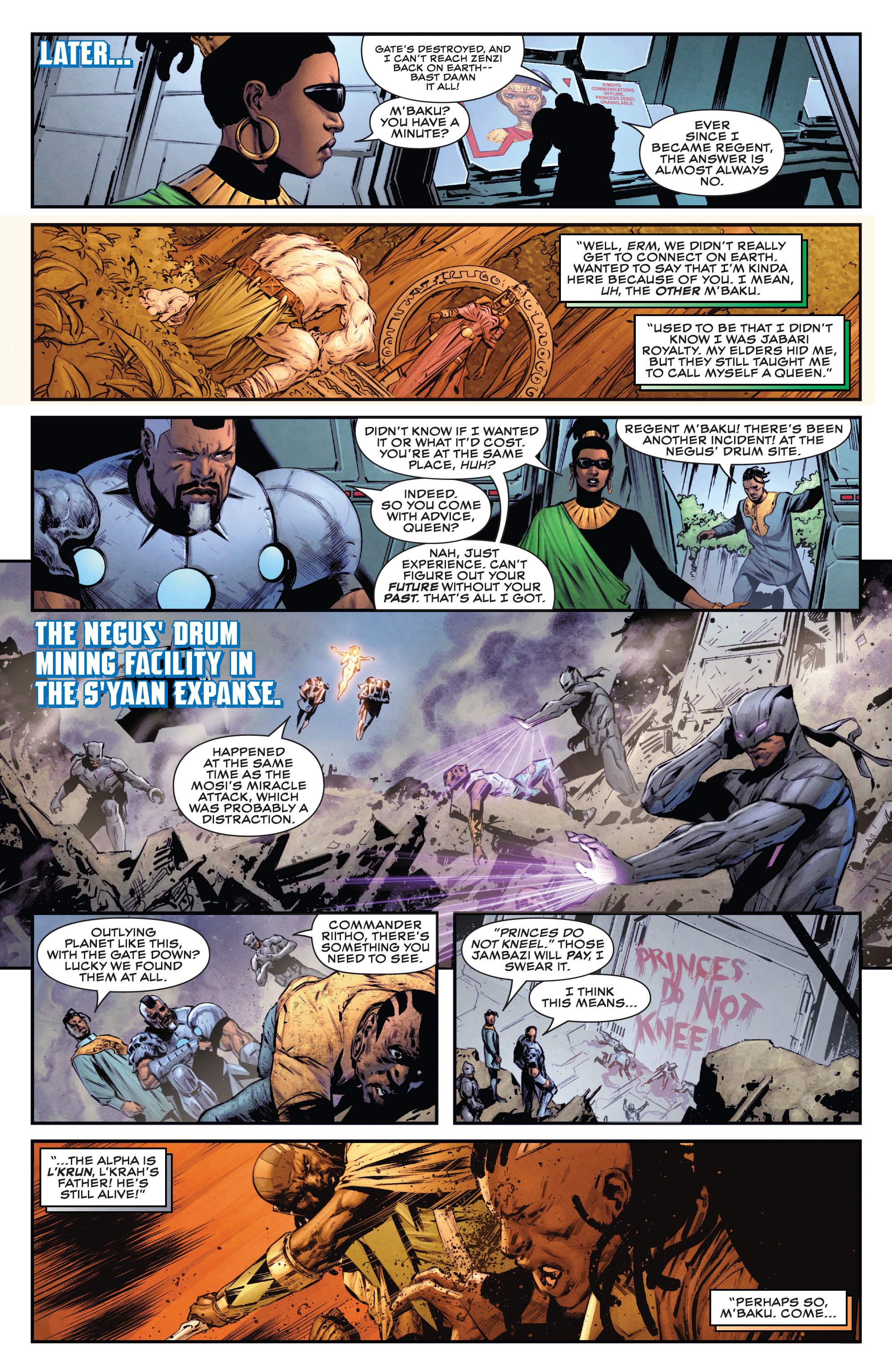 Read online Wakanda comic -  Issue #2 - 11