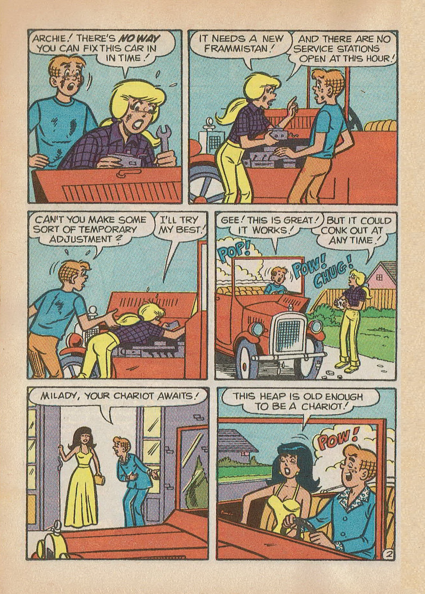 Read online Archie Annual Digest Magazine comic -  Issue #56 - 56