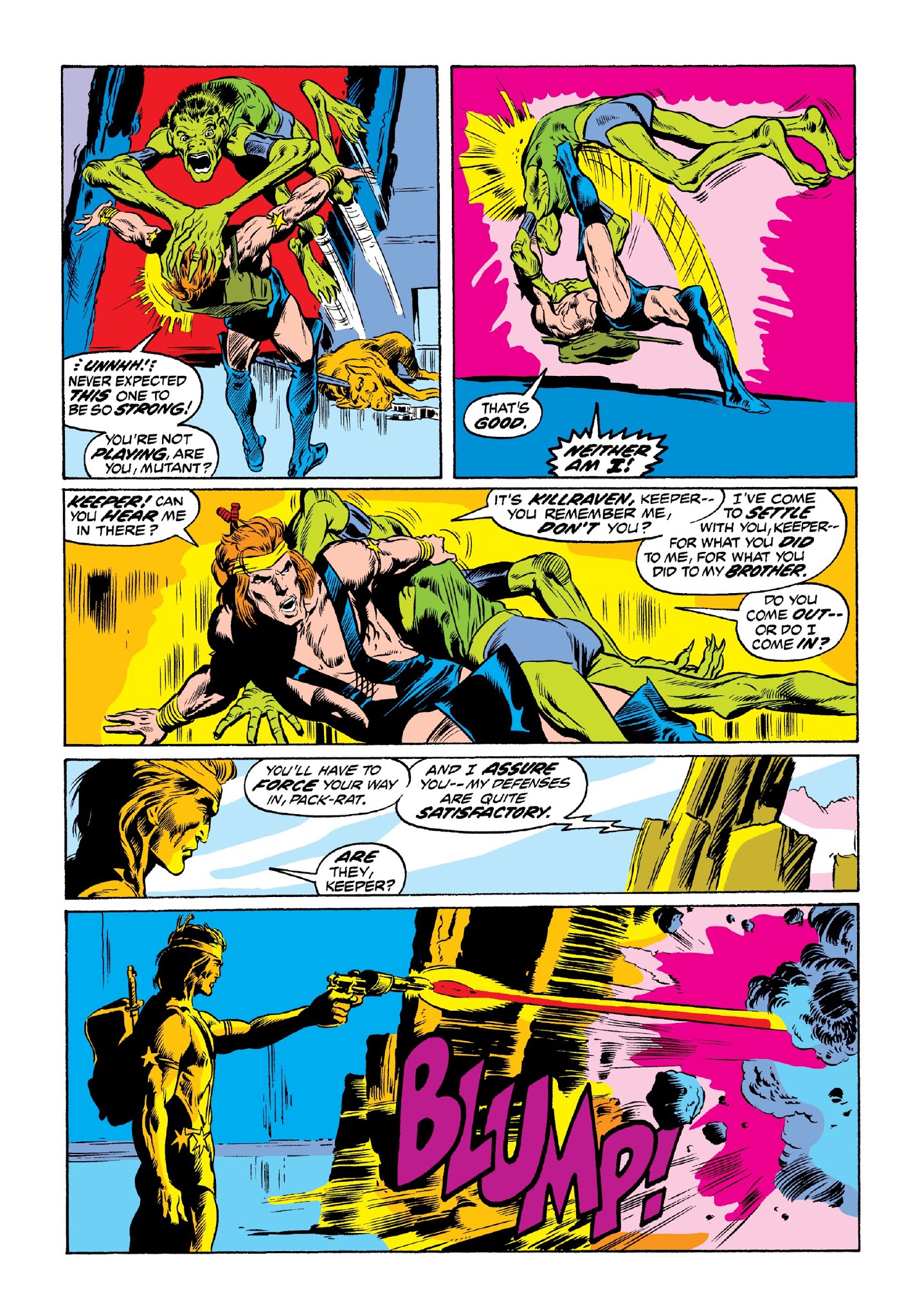 Read online Marvel Masterworks: Killraven comic -  Issue # TPB 1 (Part 1) - 17