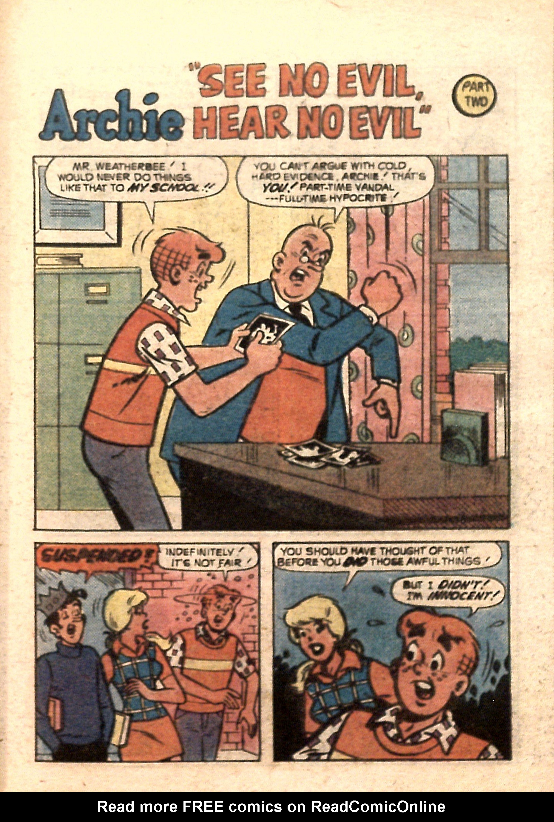 Read online Archie...Archie Andrews, Where Are You? Digest Magazine comic -  Issue #18 - 29