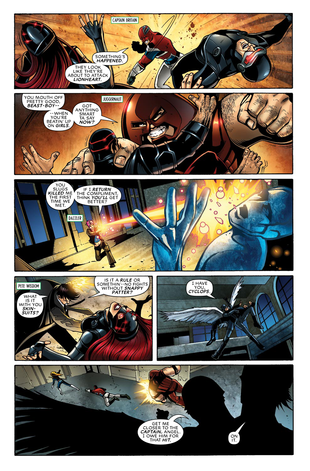 Read online New Excalibur comic -  Issue #20 - 8