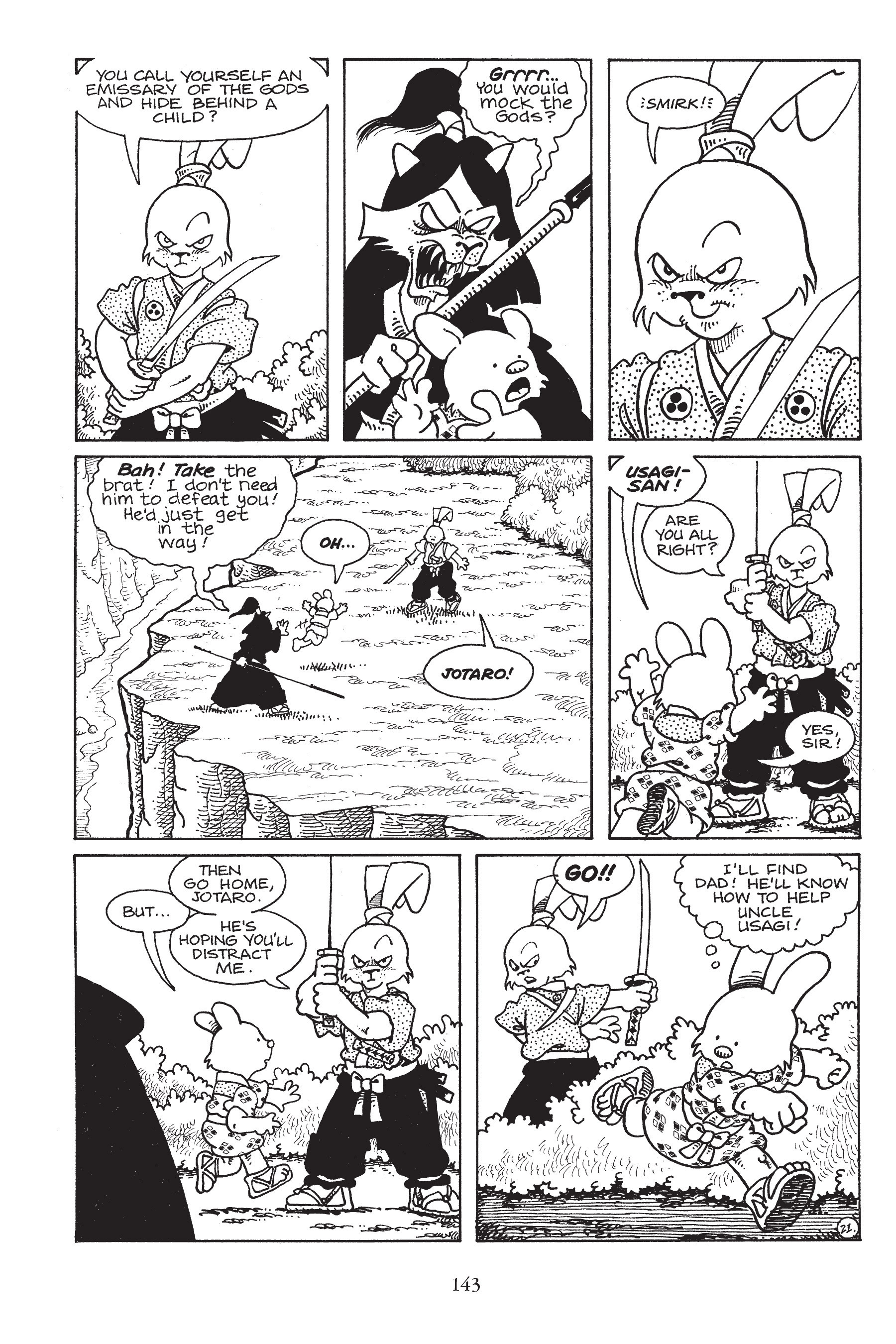 Read online Usagi Yojimbo (1987) comic -  Issue # _TPB 6 - 142