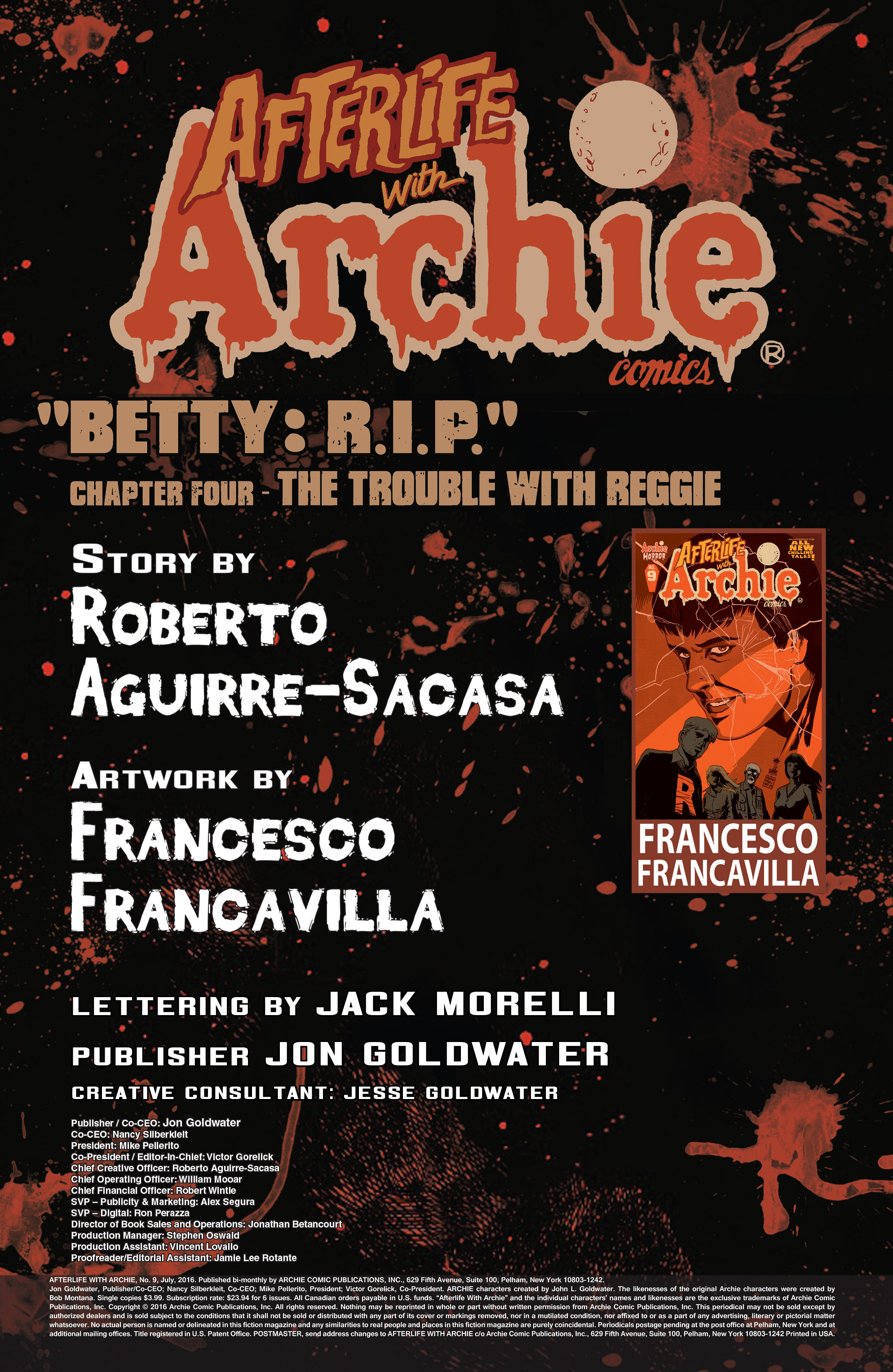 Read online Afterlife with Archie comic -  Issue #9 - 2