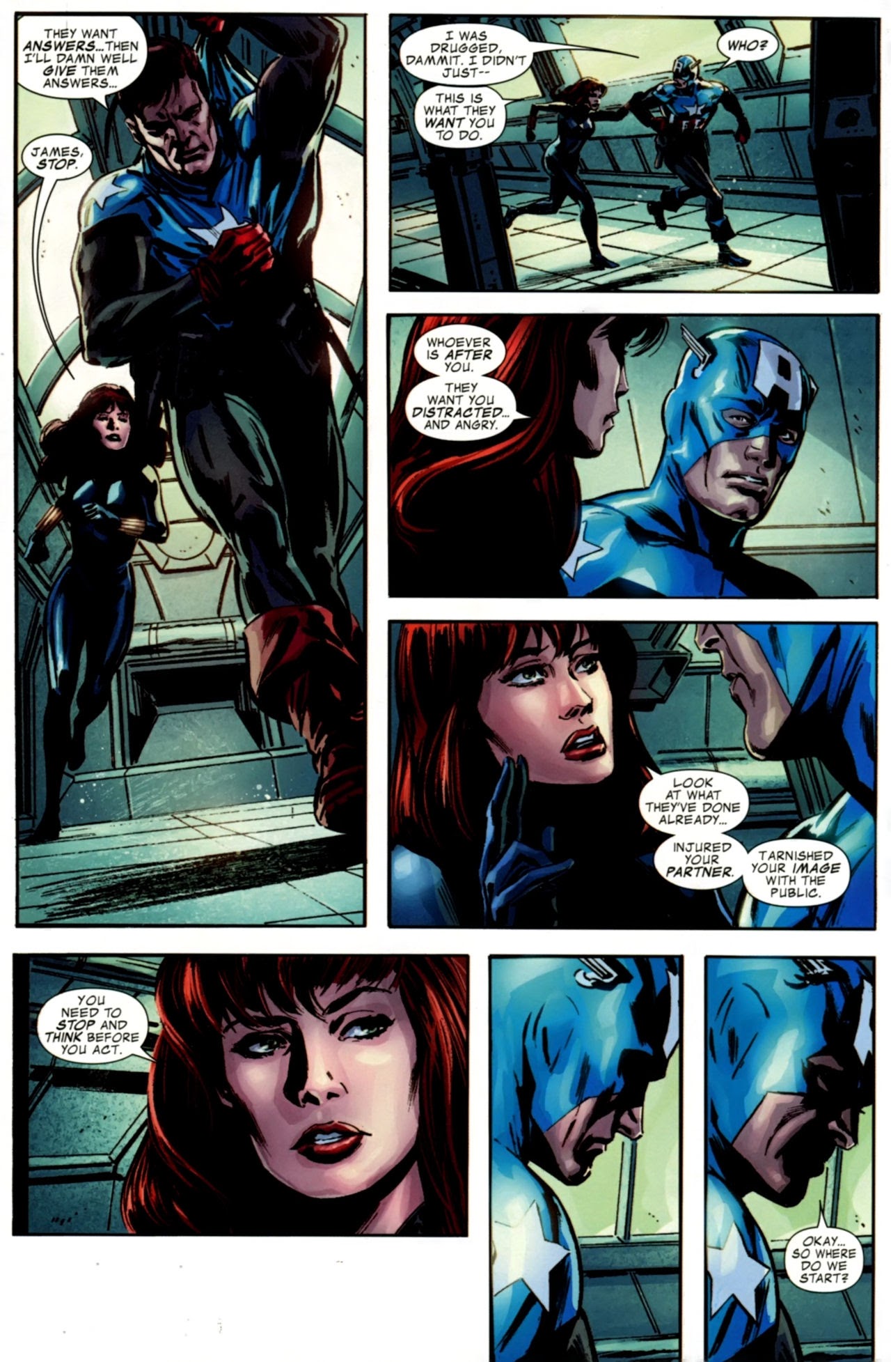 Read online Captain America (1968) comic -  Issue #607 - 24