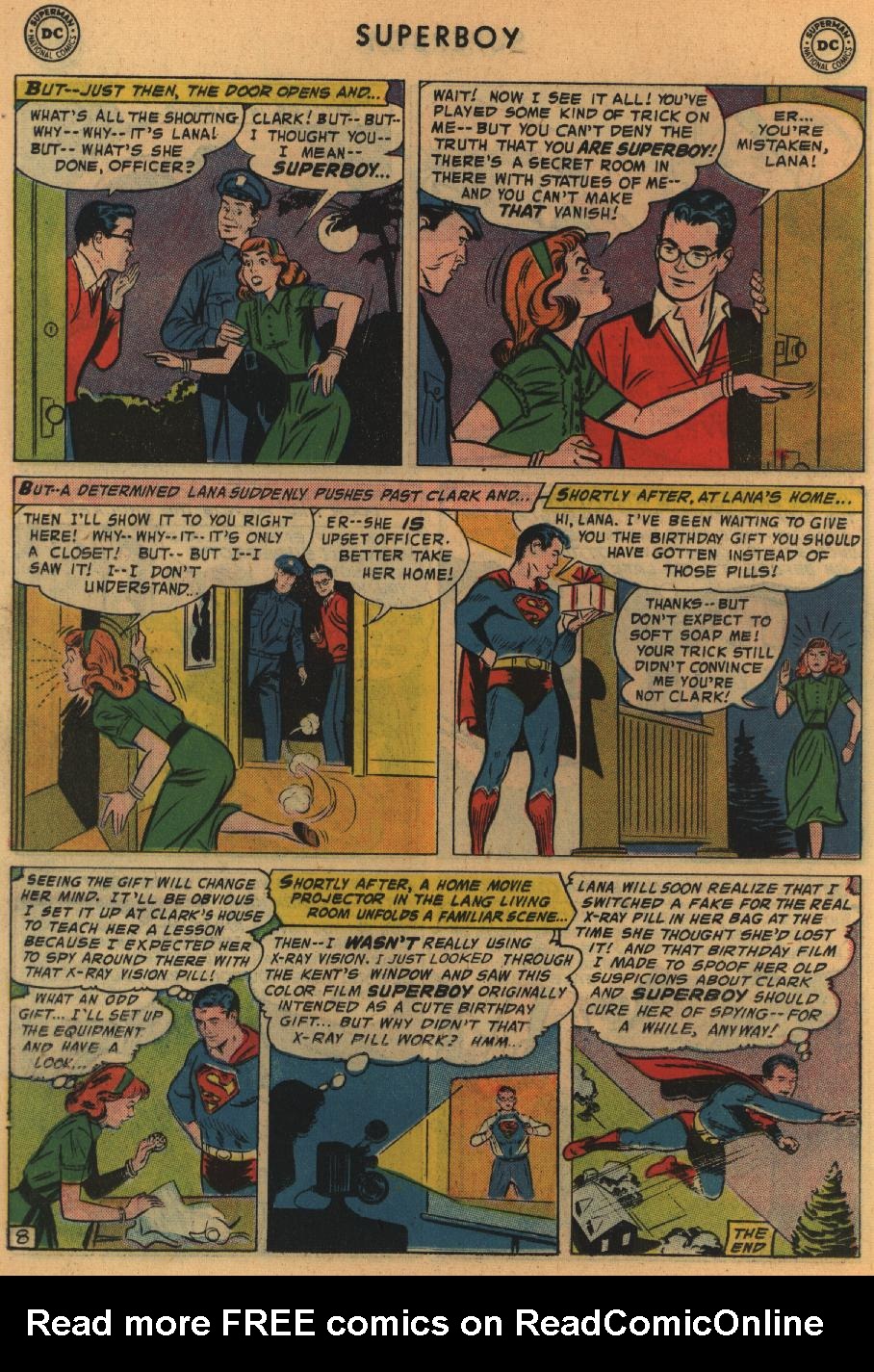 Read online Superboy (1949) comic -  Issue #64 - 18