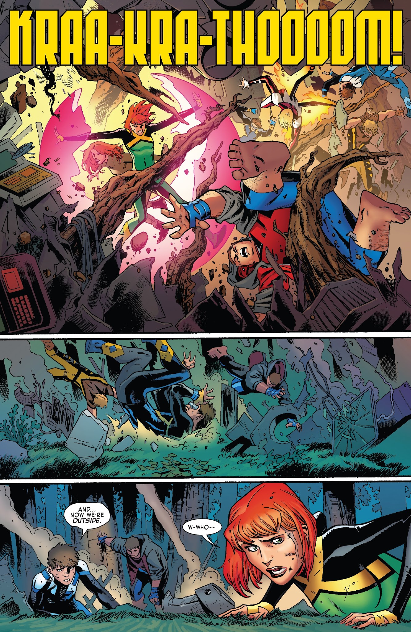 Read online X-Men: Blue comic -  Issue #7 - 11