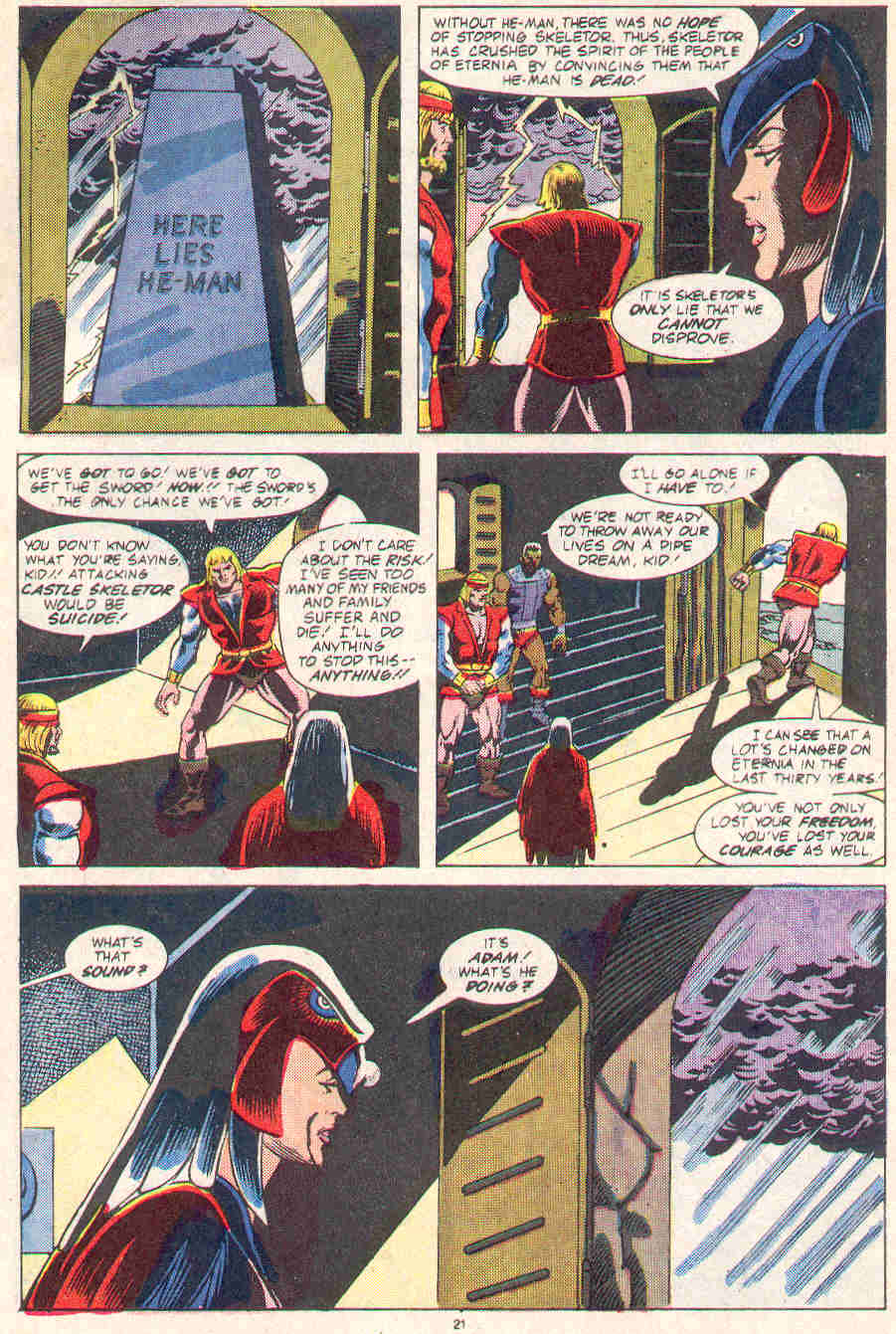 Read online Masters of the Universe (1986) comic -  Issue #12 - 22