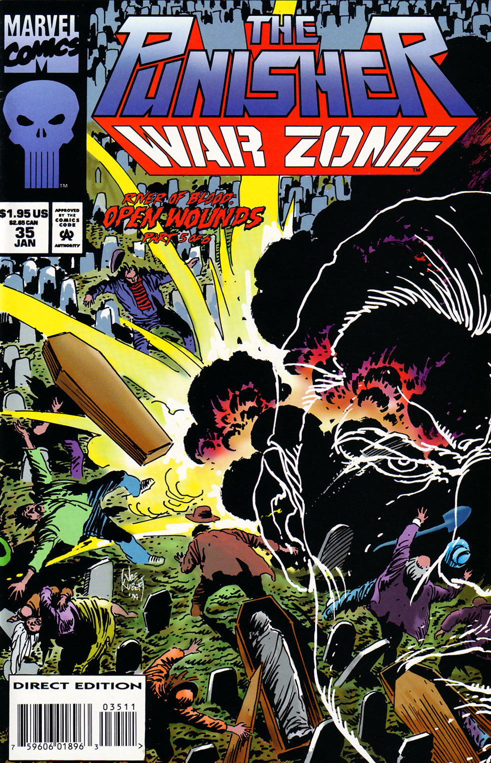 Read online The Punisher War Zone comic -  Issue #35 - 1