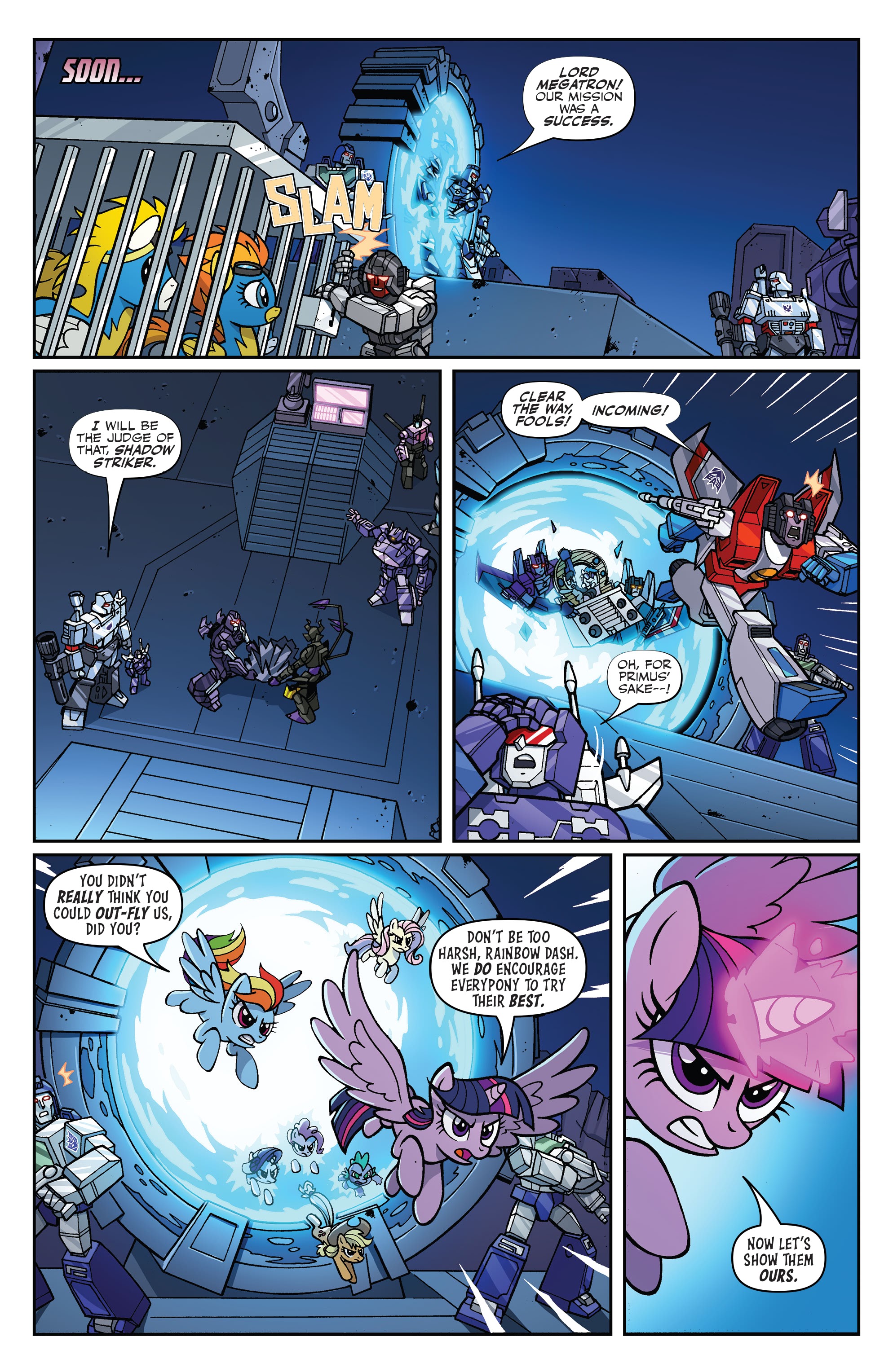 Read online My Little Pony/Transformers II comic -  Issue #1 - 9