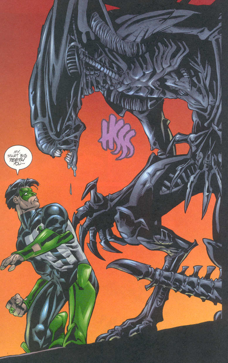 Read online Green Lantern vs. Aliens comic -  Issue #4 - 13