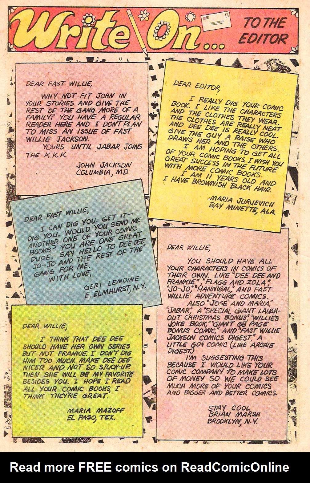 Read online Fast Willie Jackson comic -  Issue #5 - 20