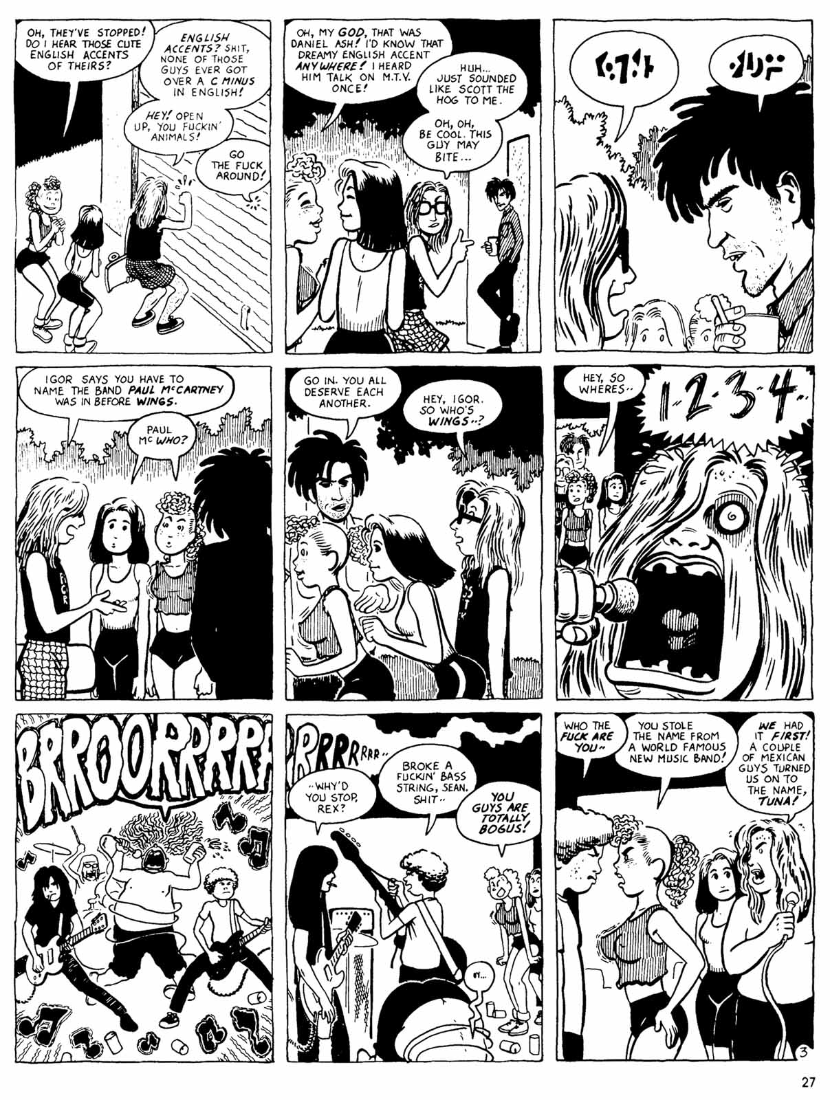 Read online Love and Rockets (1982) comic -  Issue #31 - 29