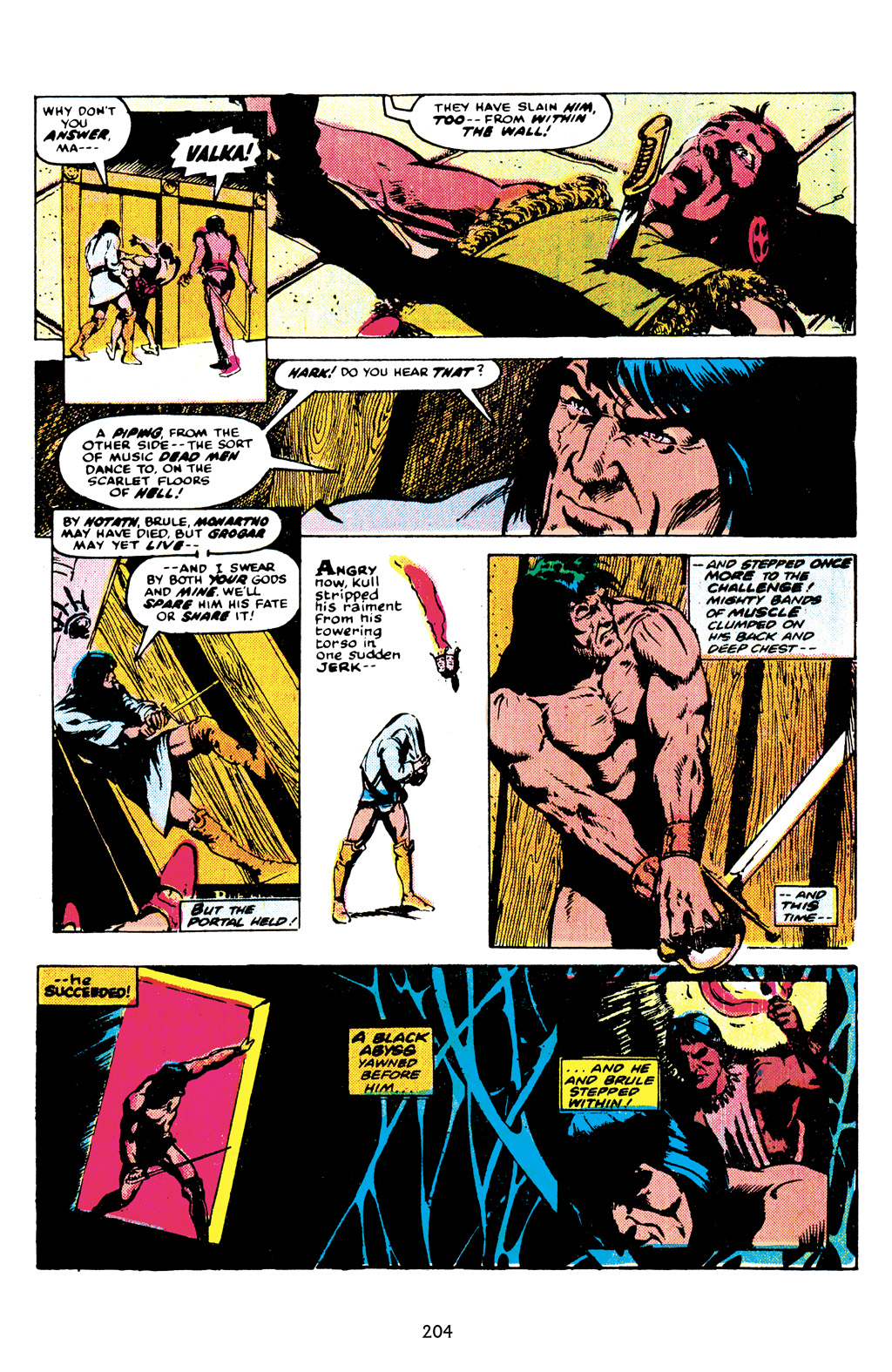 Read online The Chronicles of Kull comic -  Issue # TPB 3 (Part 2) - 104