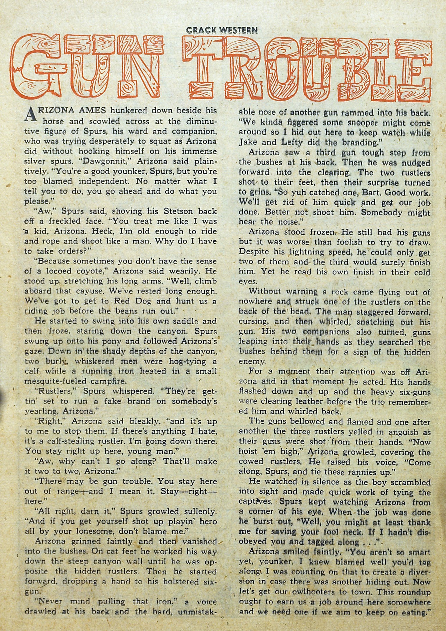 Read online Crack Western comic -  Issue #63 - 26