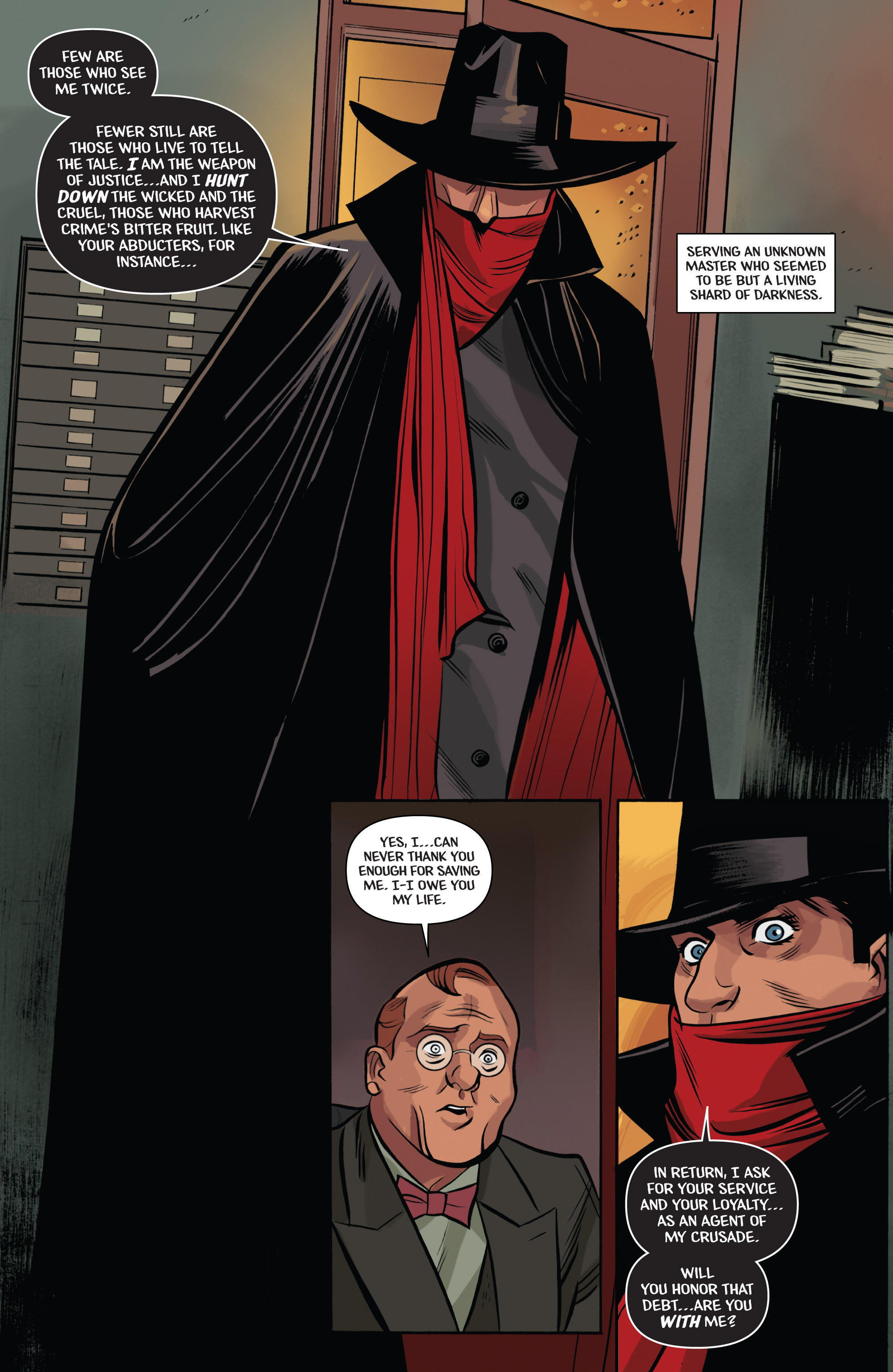 Read online The Shadow: Year One comic -  Issue #4 - 11