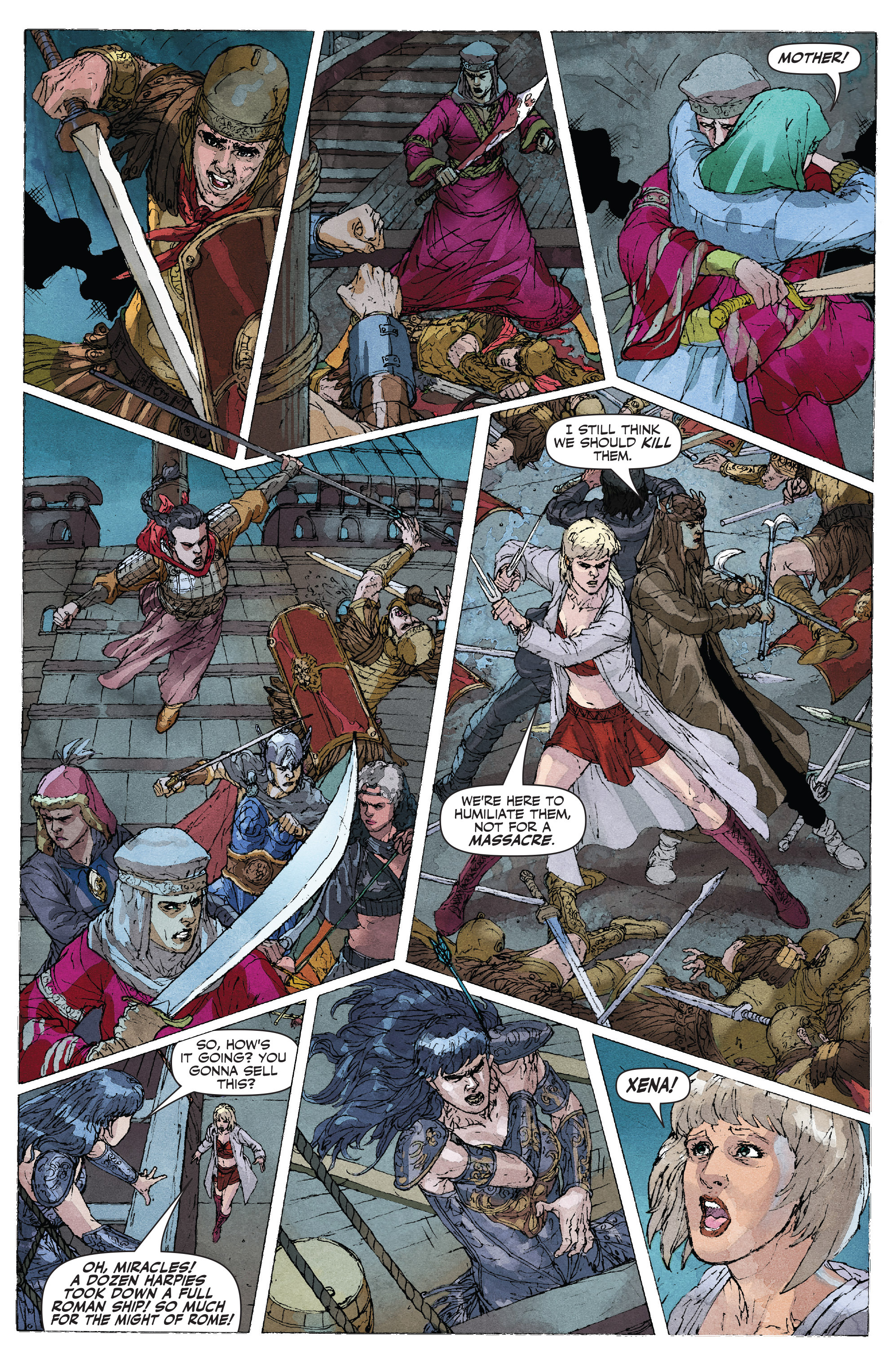 Read online Xena: Warrior Princess (2016) comic -  Issue #4 - 13