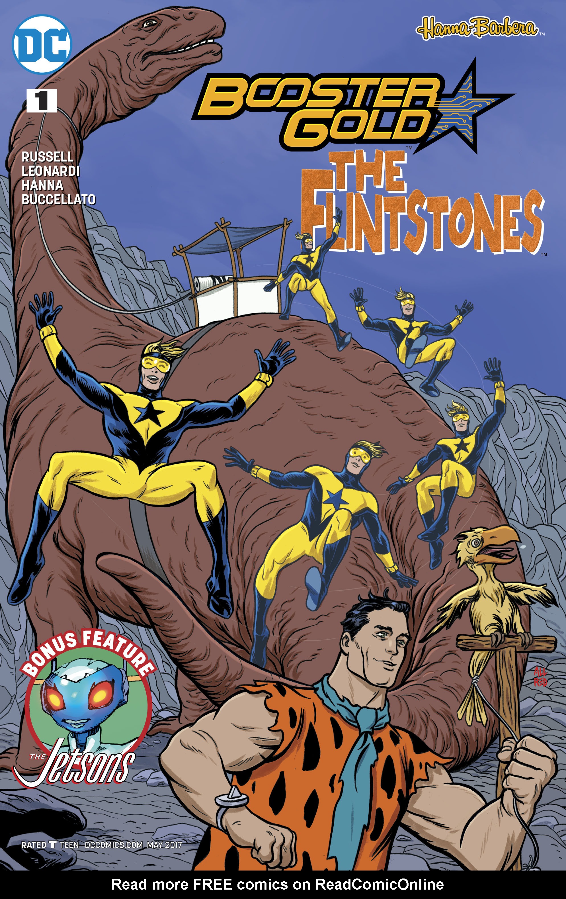 Read online Booster Gold/The Flinstones Special comic -  Issue # Full - 1