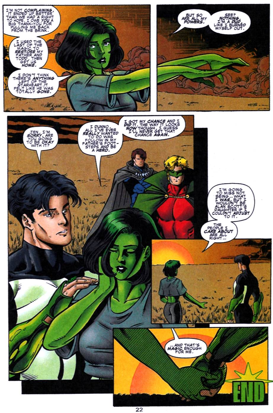 Read online Green Lantern/Sentinel: Heart of Darkness comic -  Issue #3 - 23