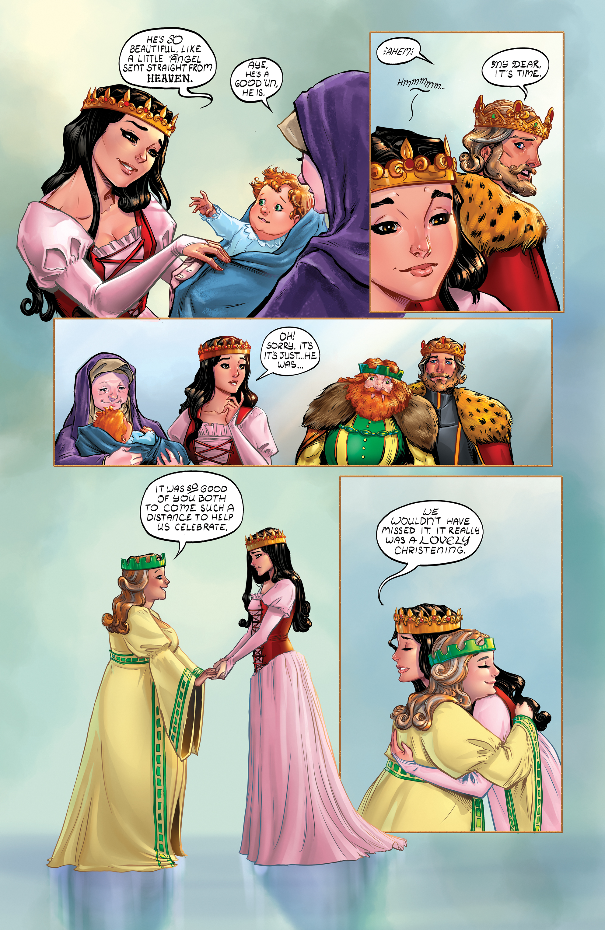 Read online George MacDonald's The Light Princess comic -  Issue #1 - 4