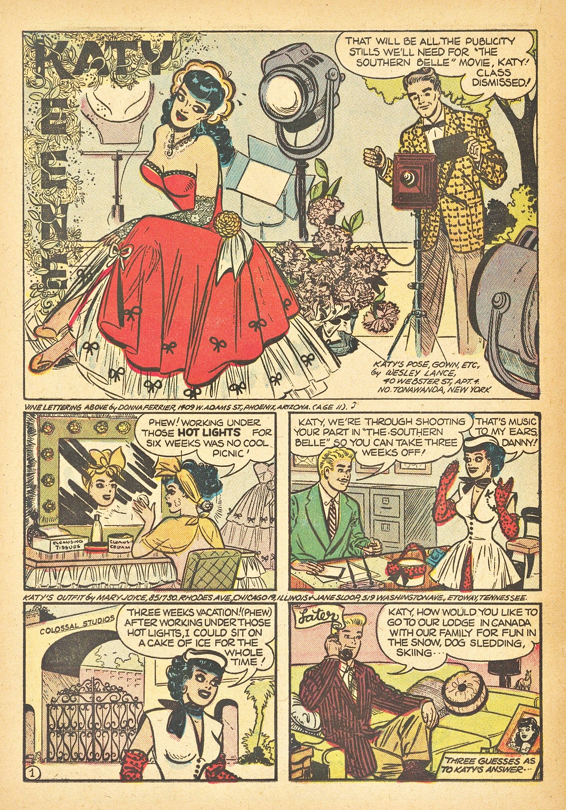 Read online Katy Keene (1949) comic -  Issue #20 - 24