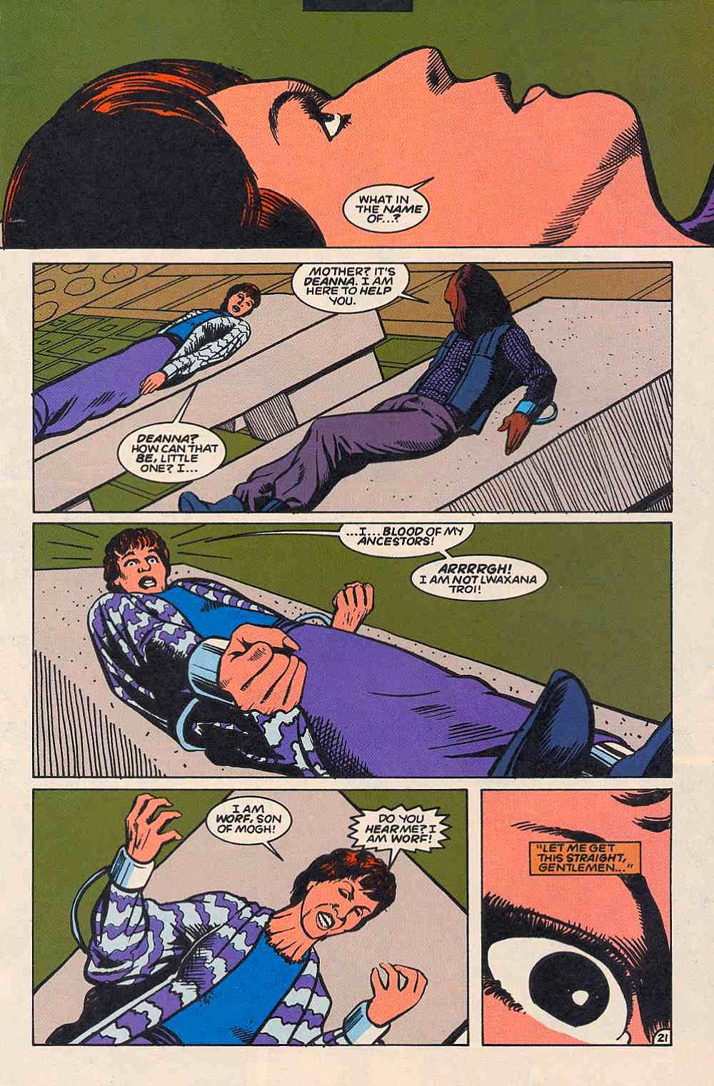 Read online Star Trek: The Next Generation (1989) comic -  Issue #56 - 22