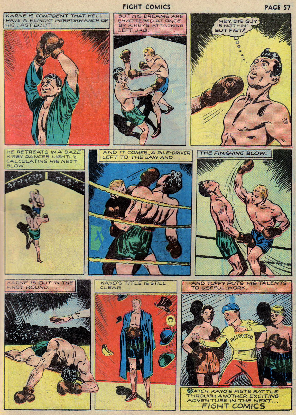 Read online Fight Comics comic -  Issue #12 - 59